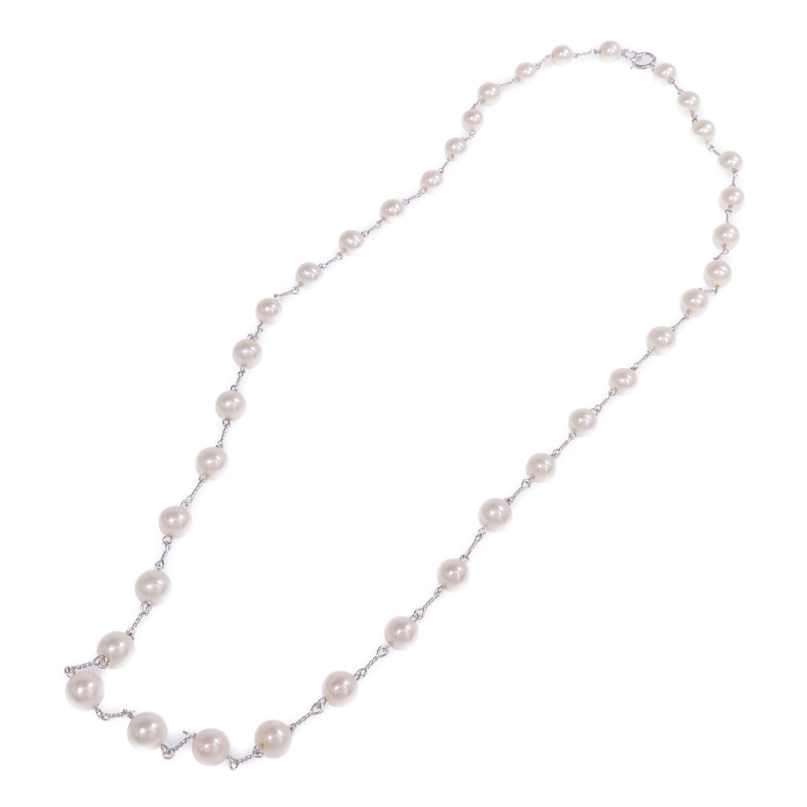 JEWELRY 18K白金Pearl Necklace珍珠項鍊