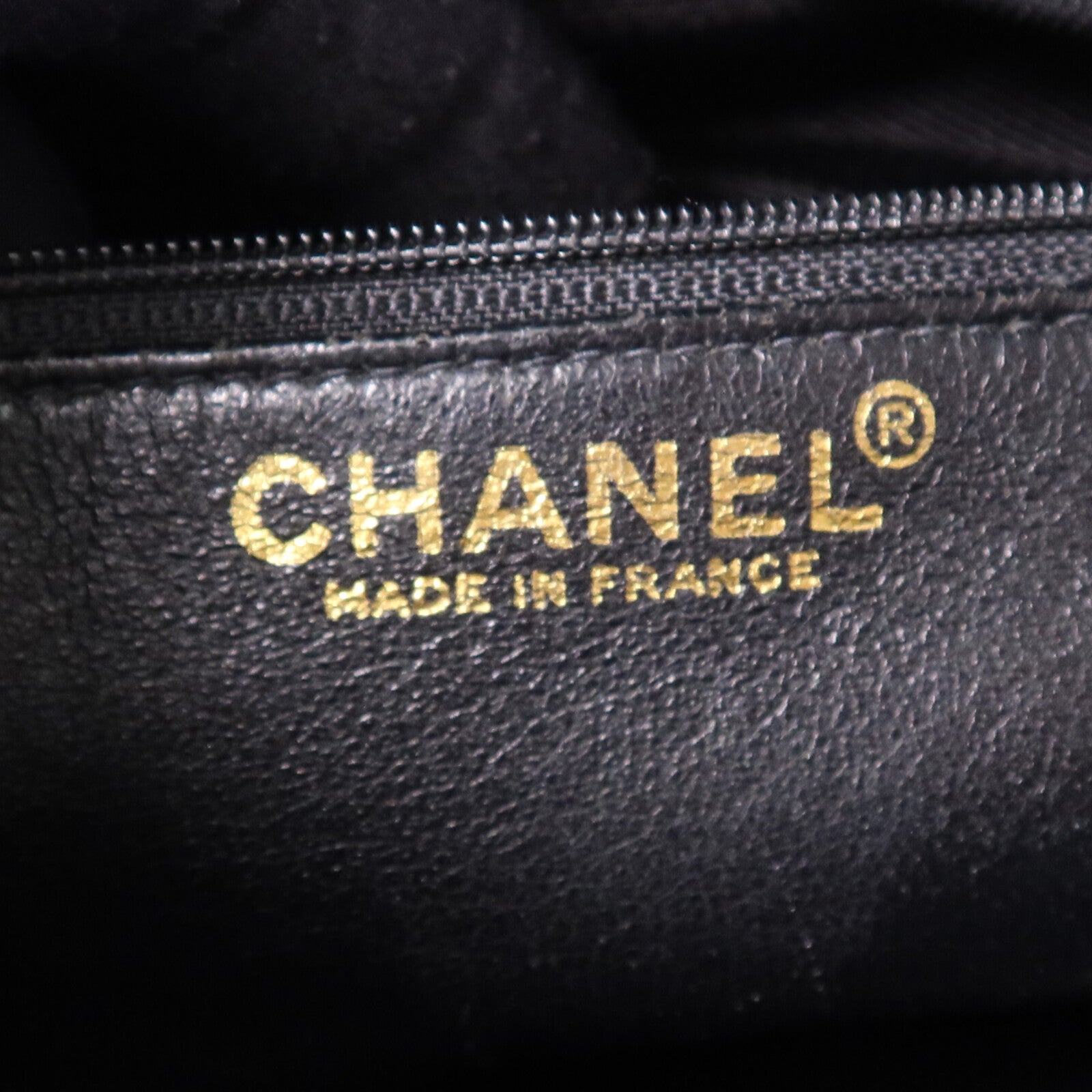 CHANEL 牛皮皮革Vintage Tote Bag金扣手挽袋