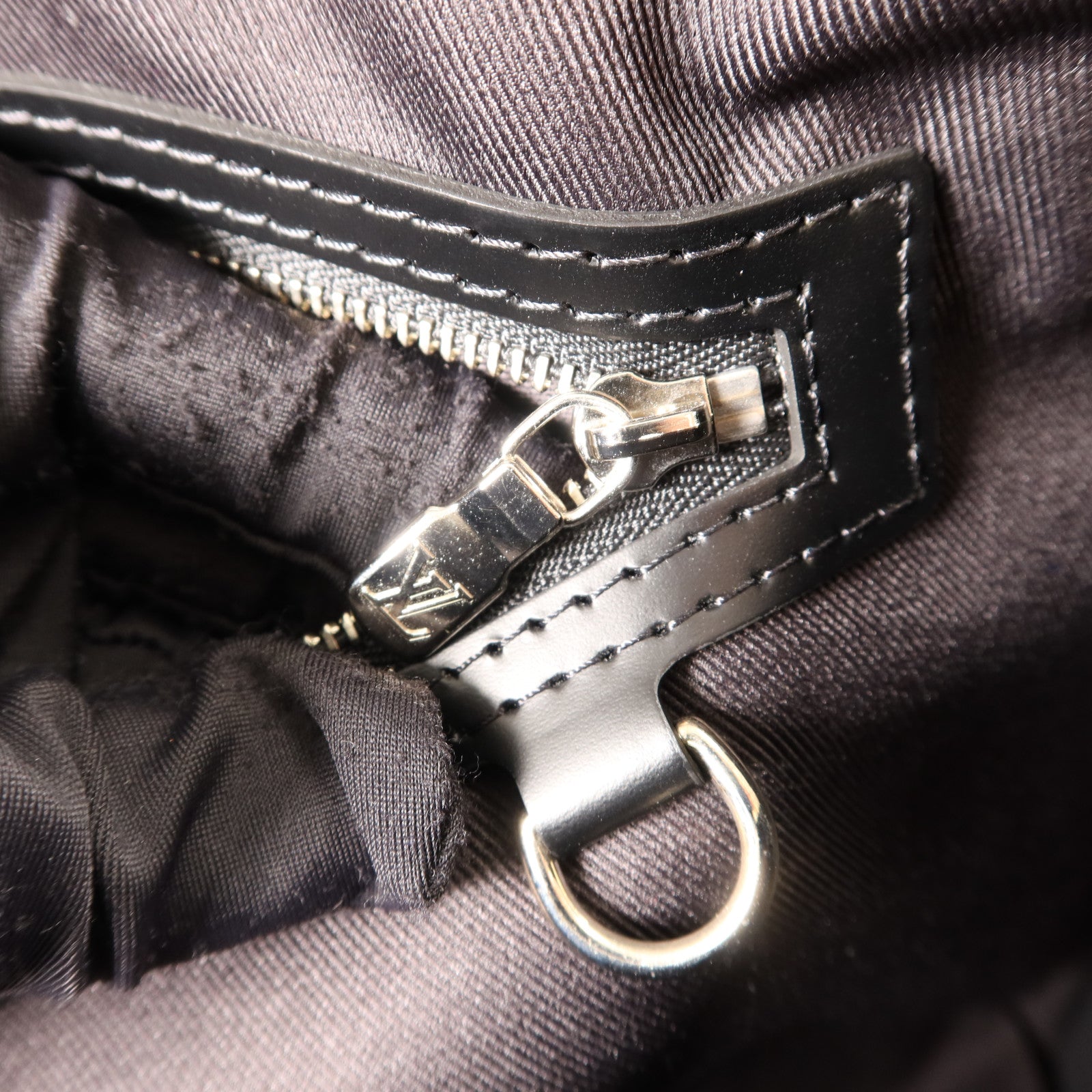 LOUIS VUITTON Damier Graphite Alps Keepall Bandouliere 45銀扣手挽肩背兩用袋