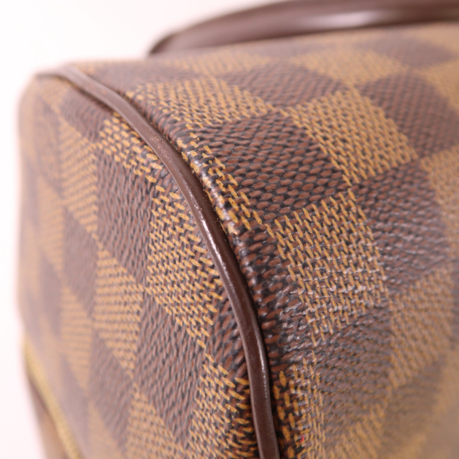 LOUIS VUITTON Damier Ribera MM金扣手挽袋