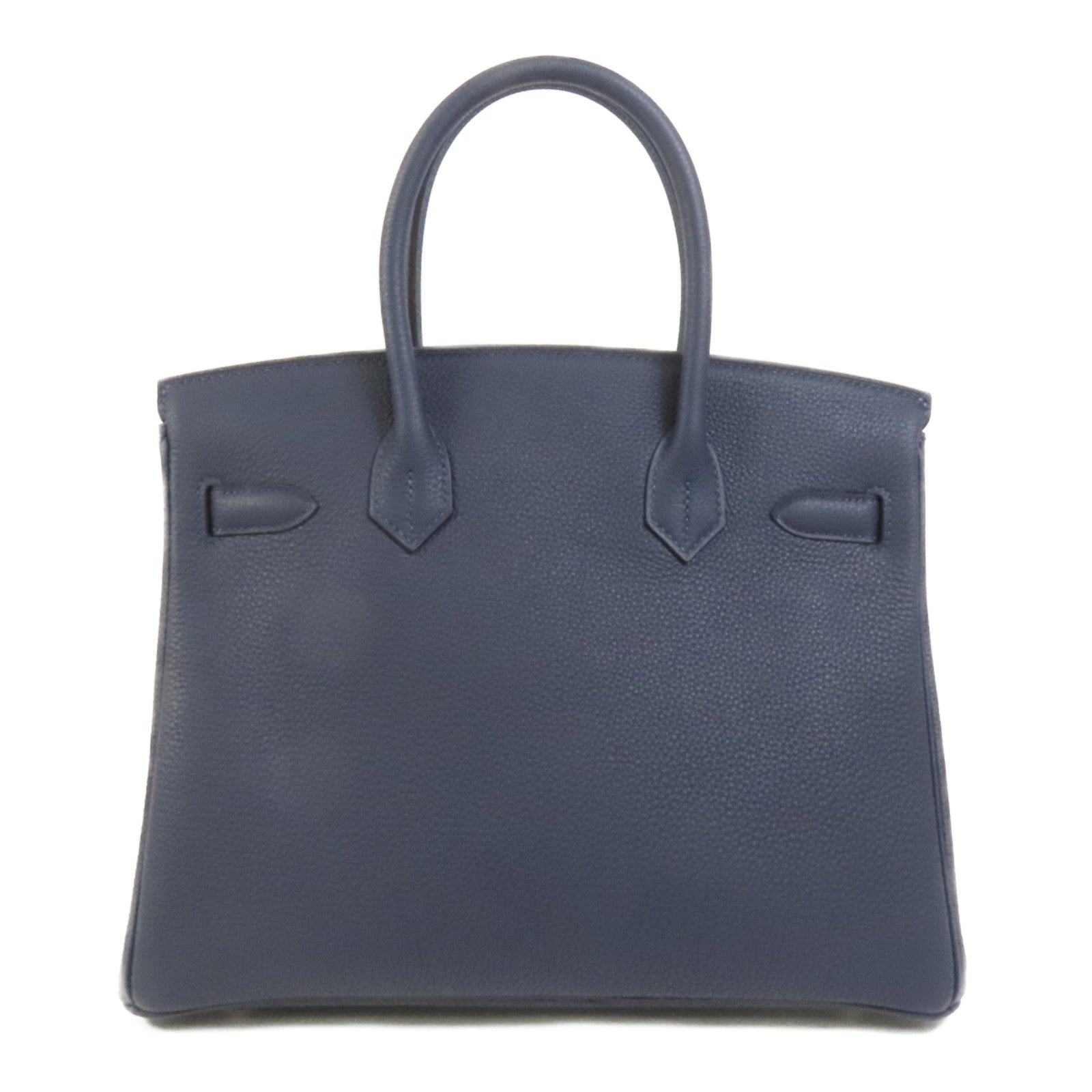 HERMES Togo皮革Birkin 30手挽袋Blue