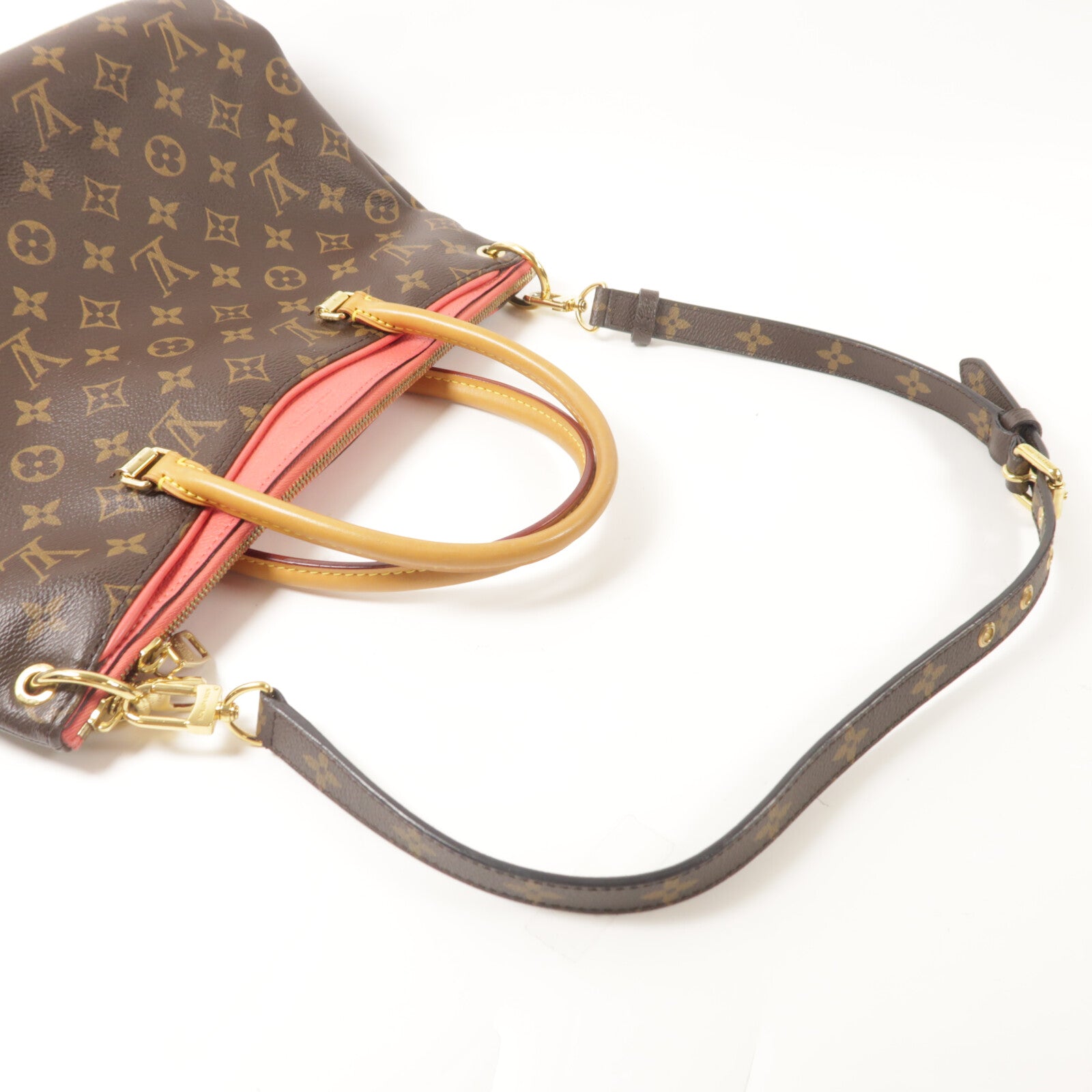 LOUIS VUITTON Monogram Pallas手挽肩背兩用袋