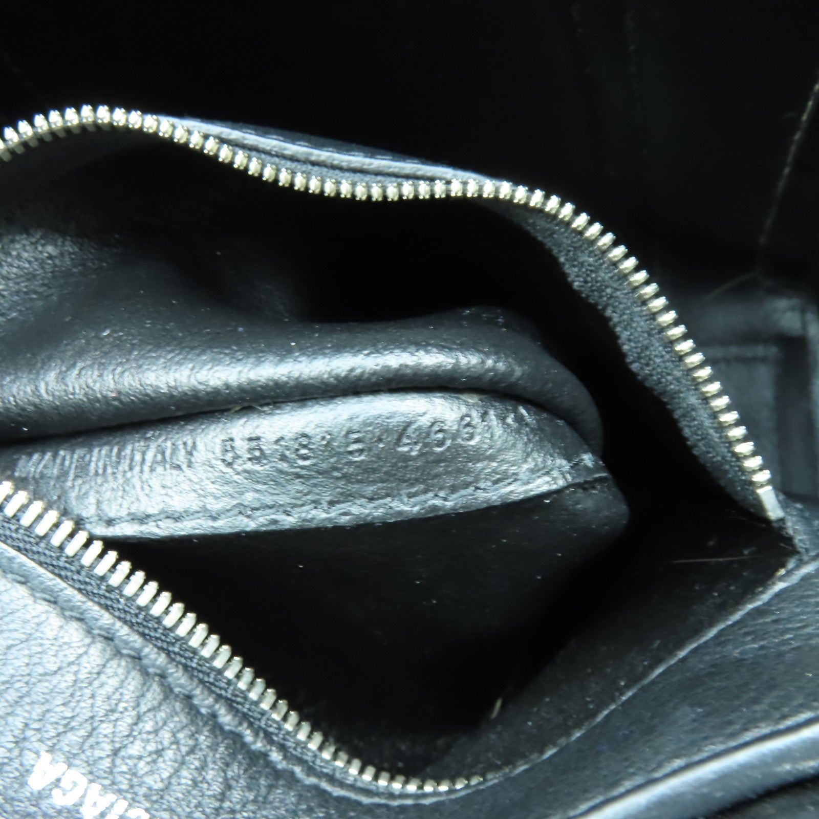 BALENCIAGA 【激減優惠】牛皮皮革XXS Tote Bag銀扣手挽肩背兩用袋深藍色