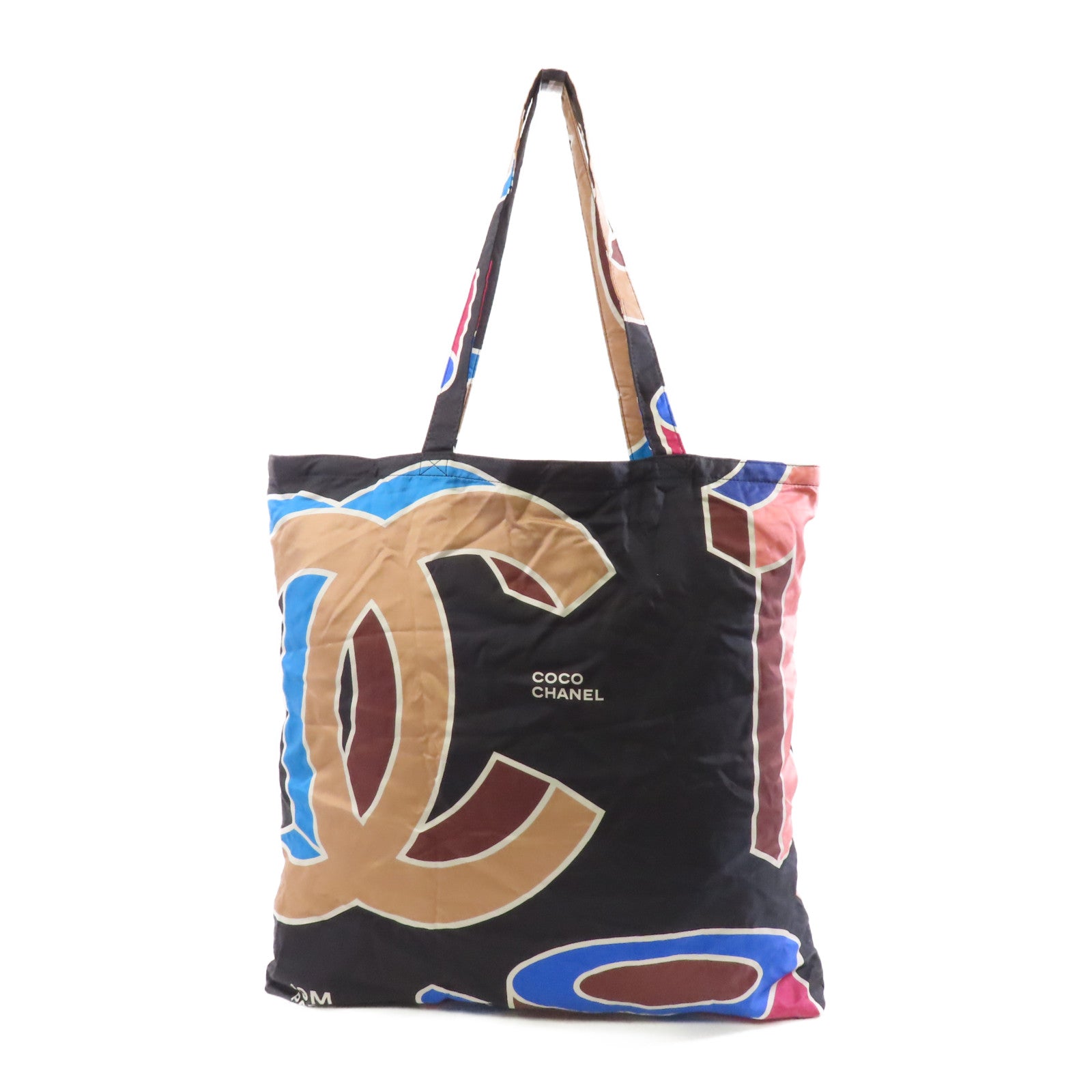 CHANEL 【激減優惠】菱格牛皮皮革Folder Tote Shoulder Bag金扣鏈帶手挽肩背兩用袋黑色/多色