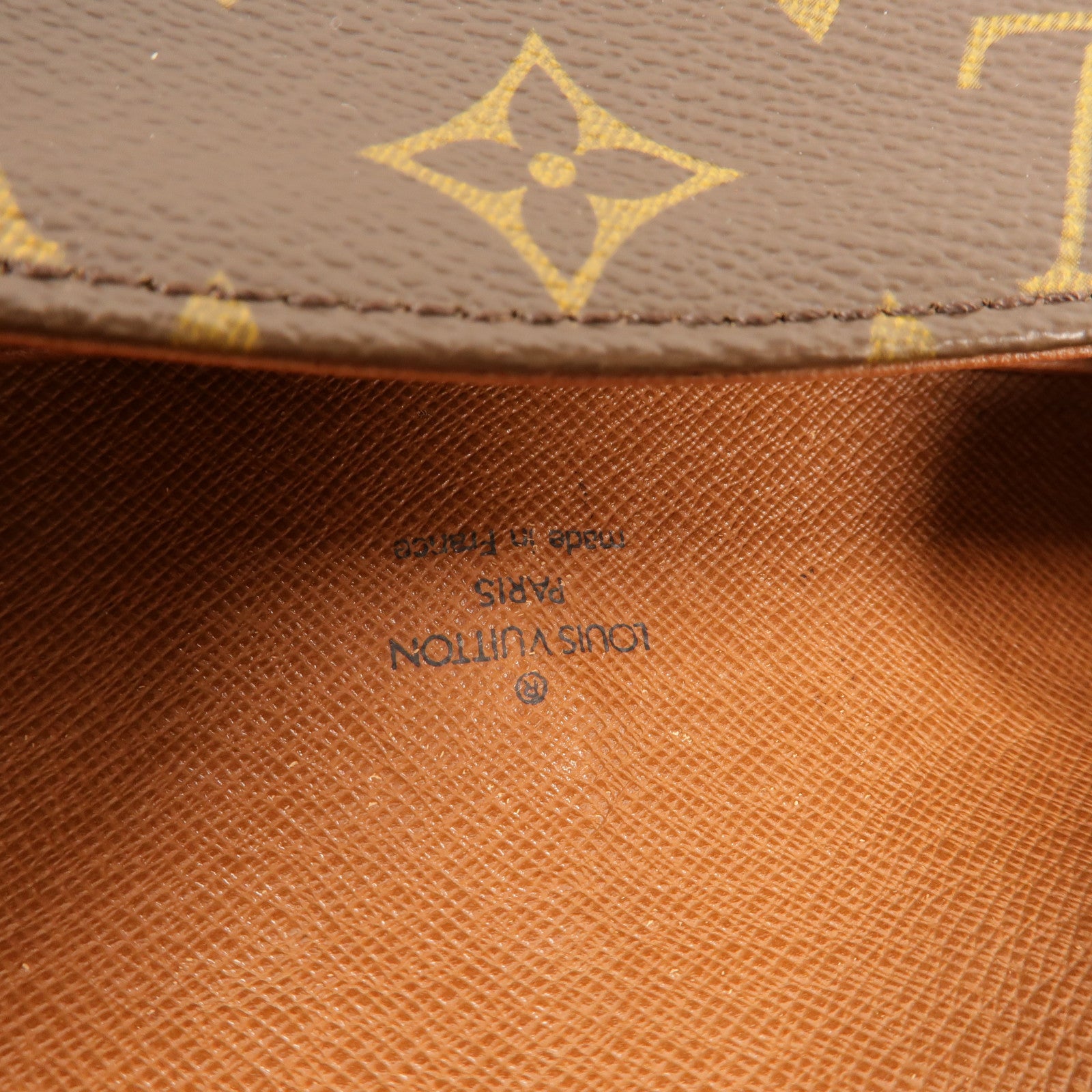 LOUIS VUITTON Monogram Saint Cloud PM金扣肩背袋