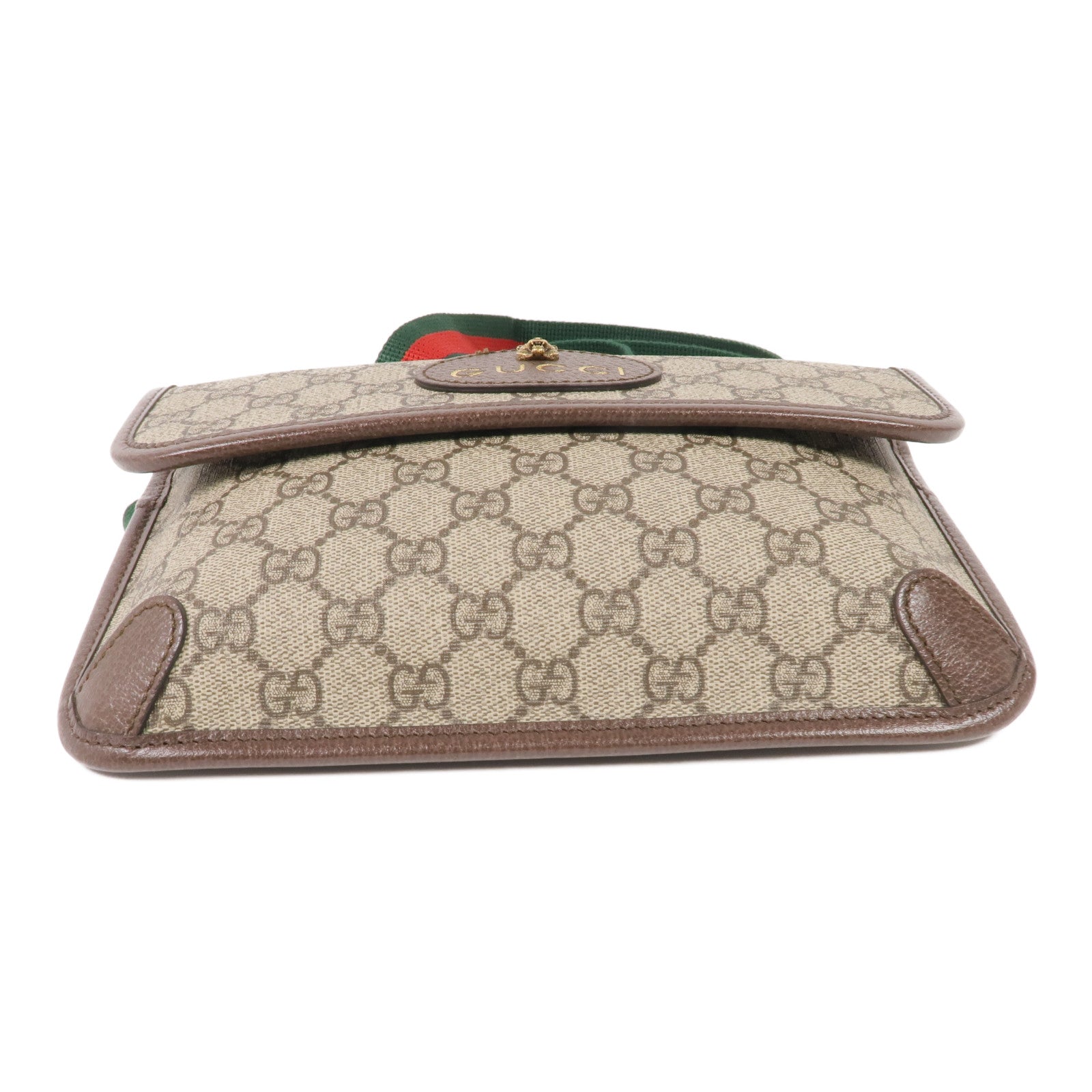 GUCCI 塗層帆布Waist Bag金扣腰包