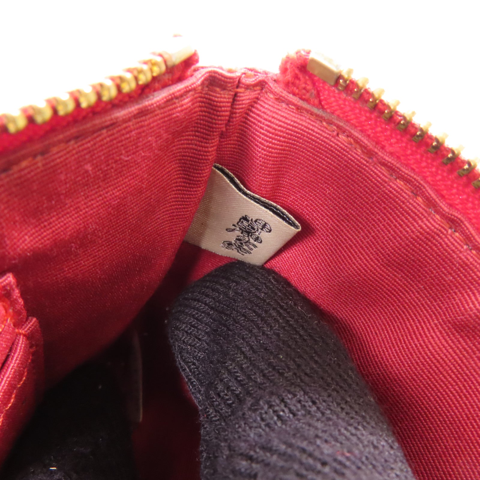 COACH 皮革Pouch金扣小袋