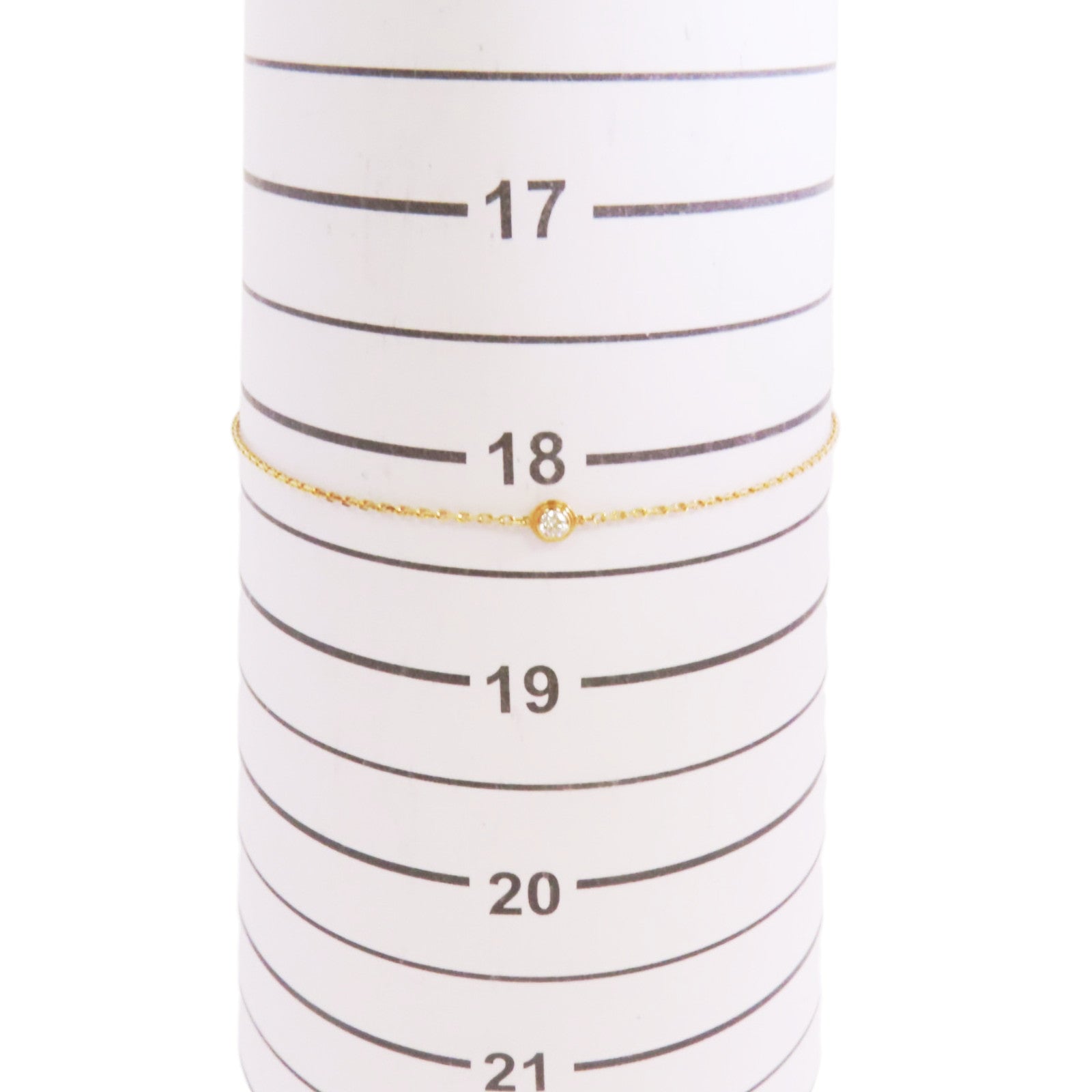 CARTIER 18K玫瑰金Diamond Bracelet鑽石金扣項鏈