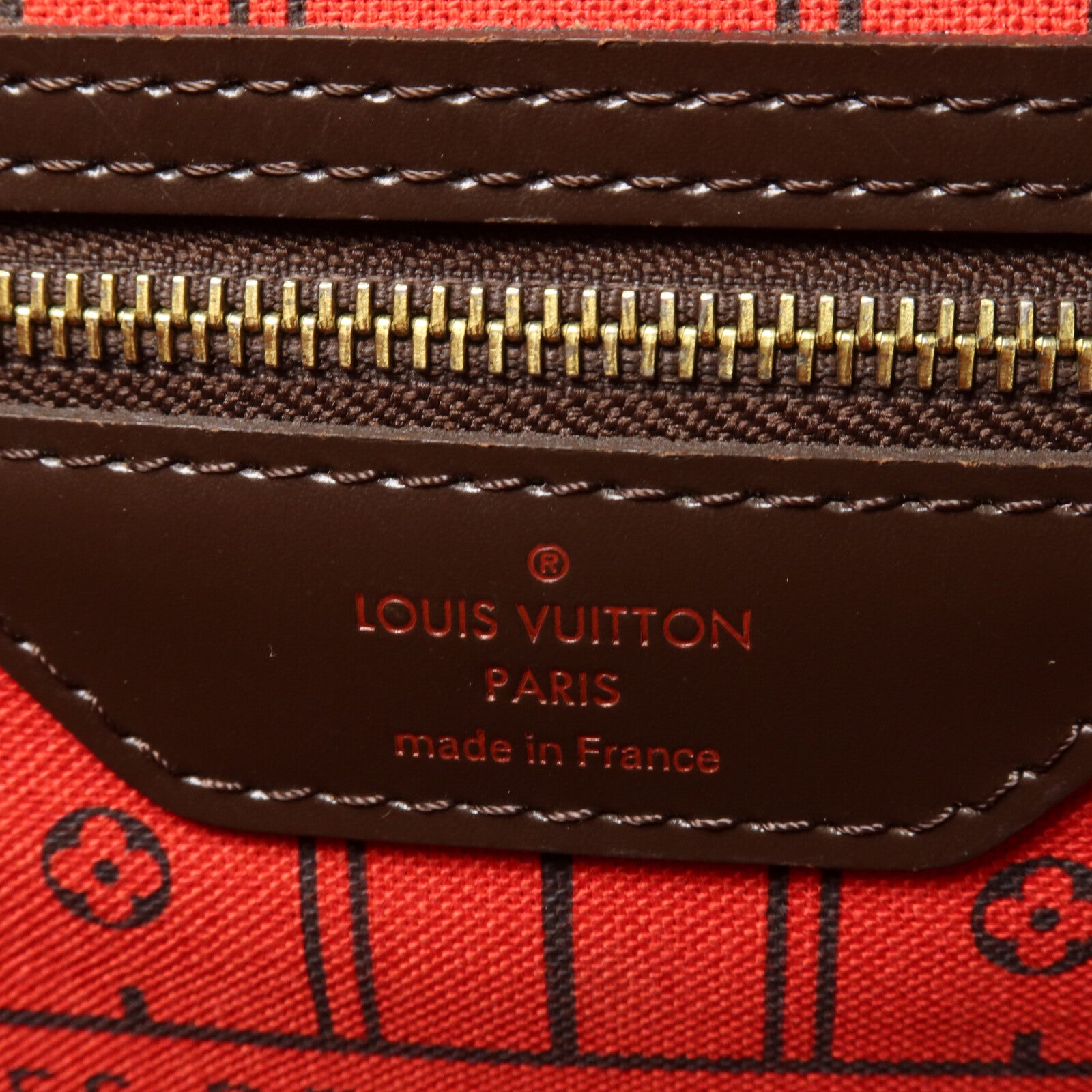 LOUIS VUITTON Damier Neverfull MM手挽袋