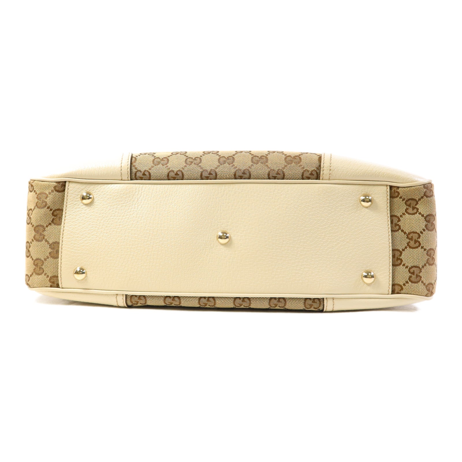 GUCCI 帆布Shoulder Bag金扣肩背袋