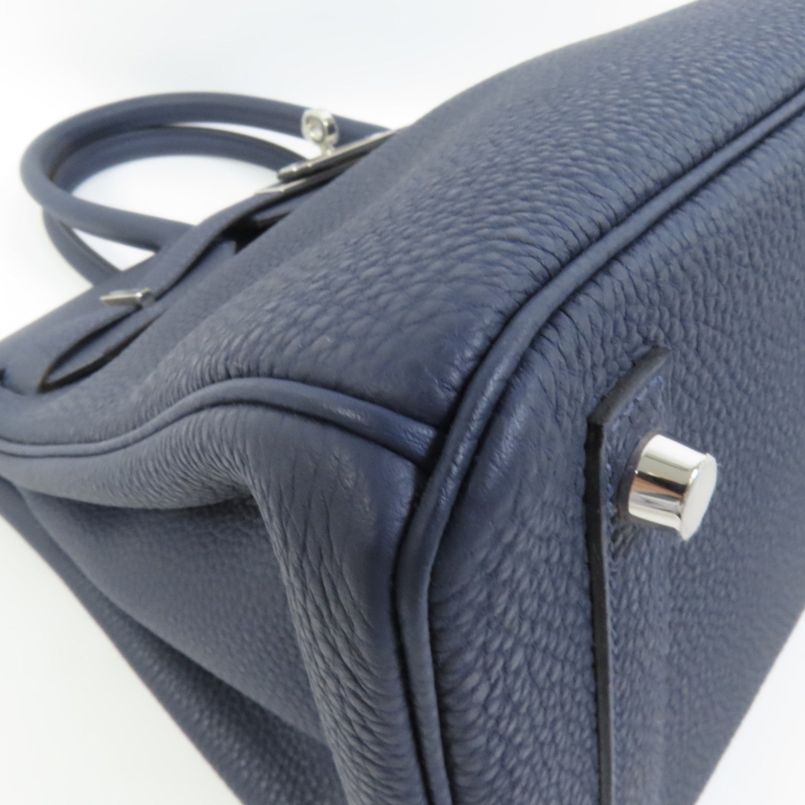 HERMES Togo皮革Birkin 30手挽袋Blue