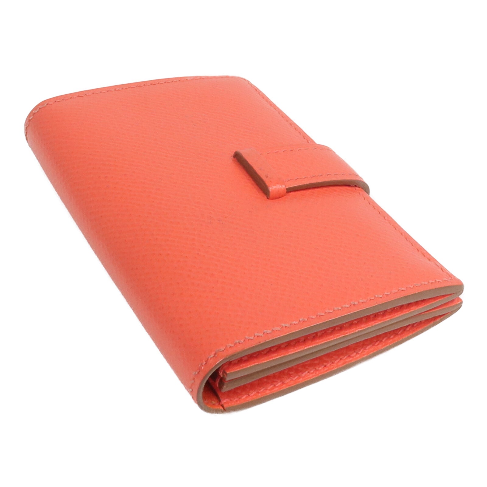 HERMES Epsom皮革Bearn Card Case卡片套Capucine