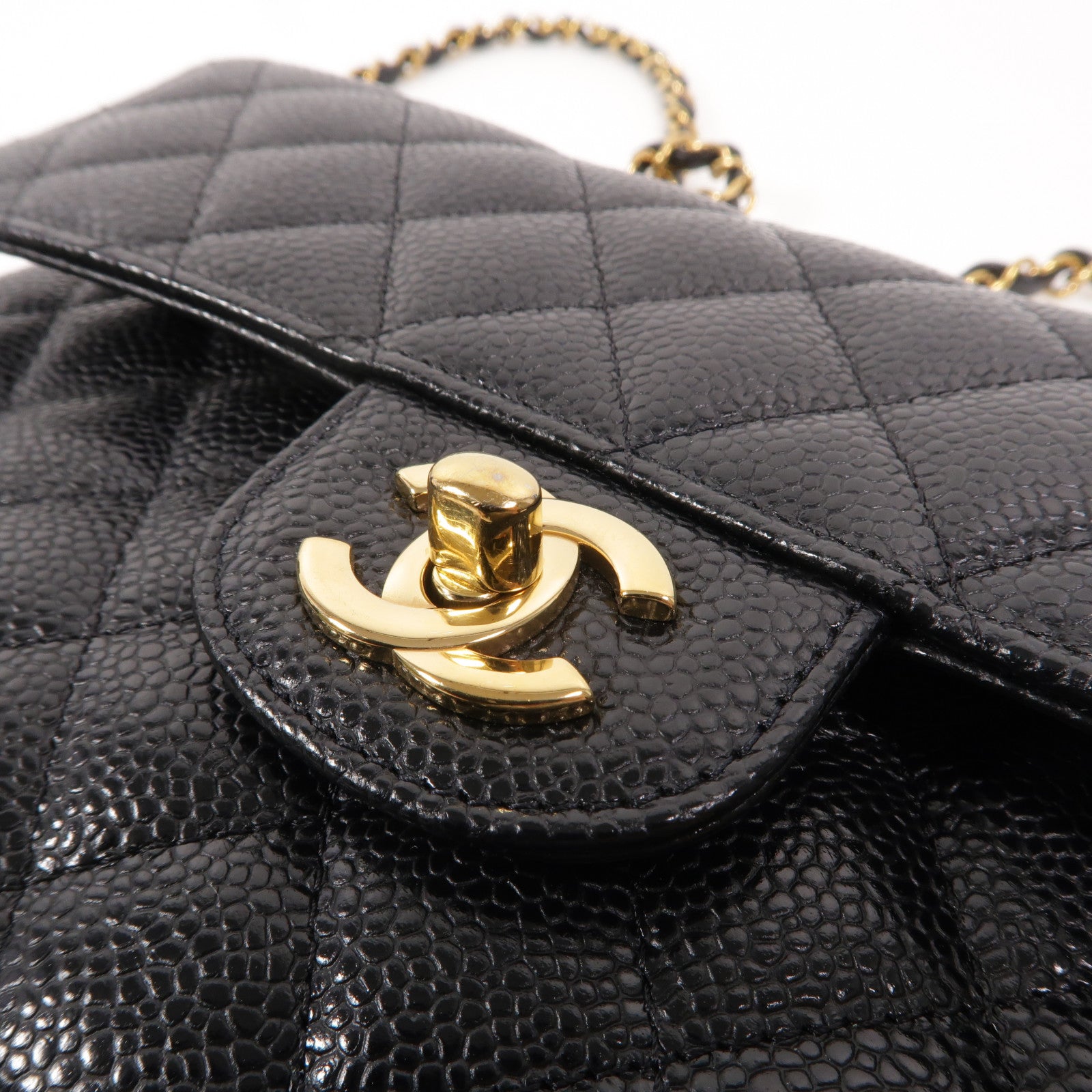CHANEL 牛皮皮革Classic 23鏈帶手挽肩背兩用袋