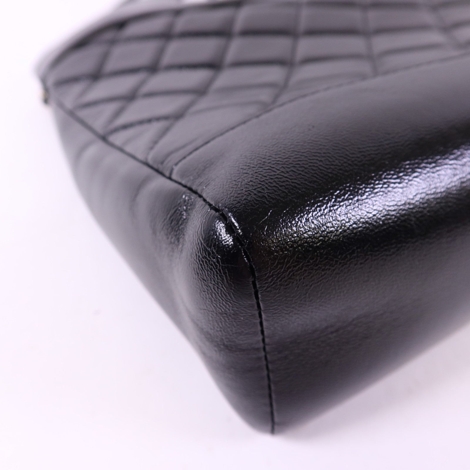 CHANEL 牛皮皮革Mini 31金扣手挽肩背兩用袋