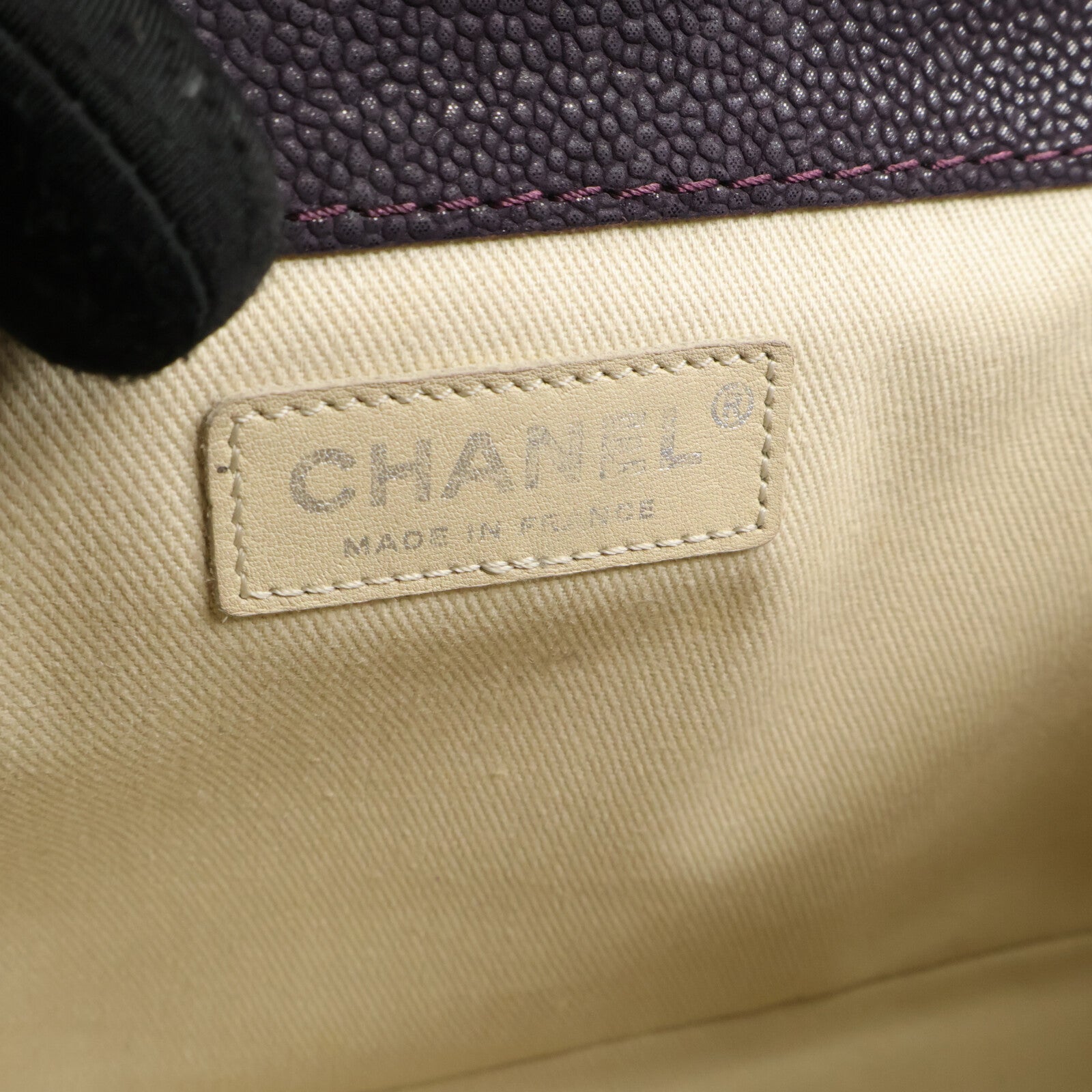 CHANEL 牛皮皮革Chain Shoulder Bag鏈帶肩背袋