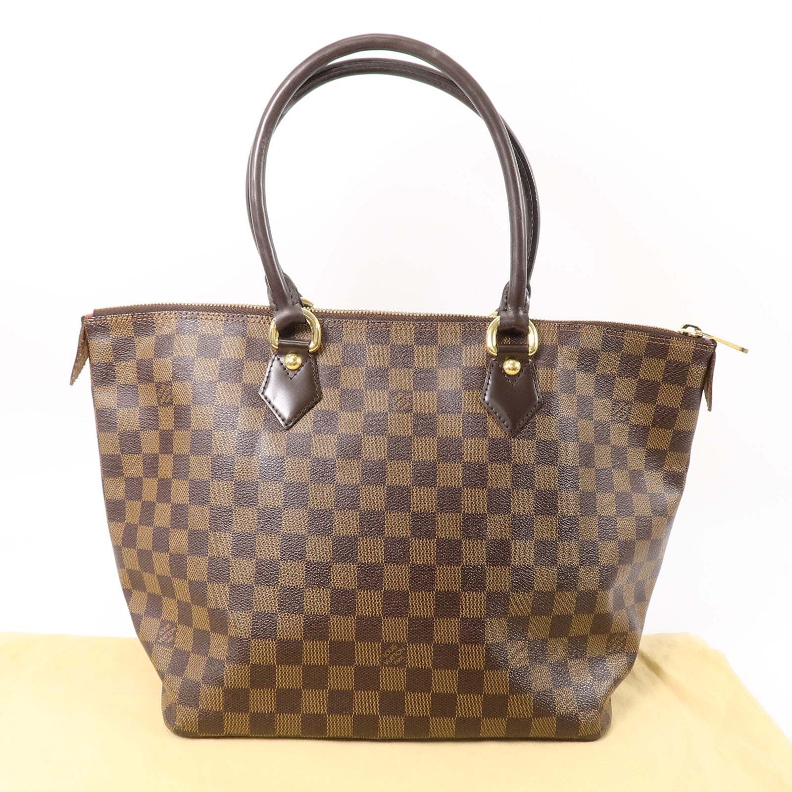 LOUIS VUITTON Damier Saleya MM肩背袋