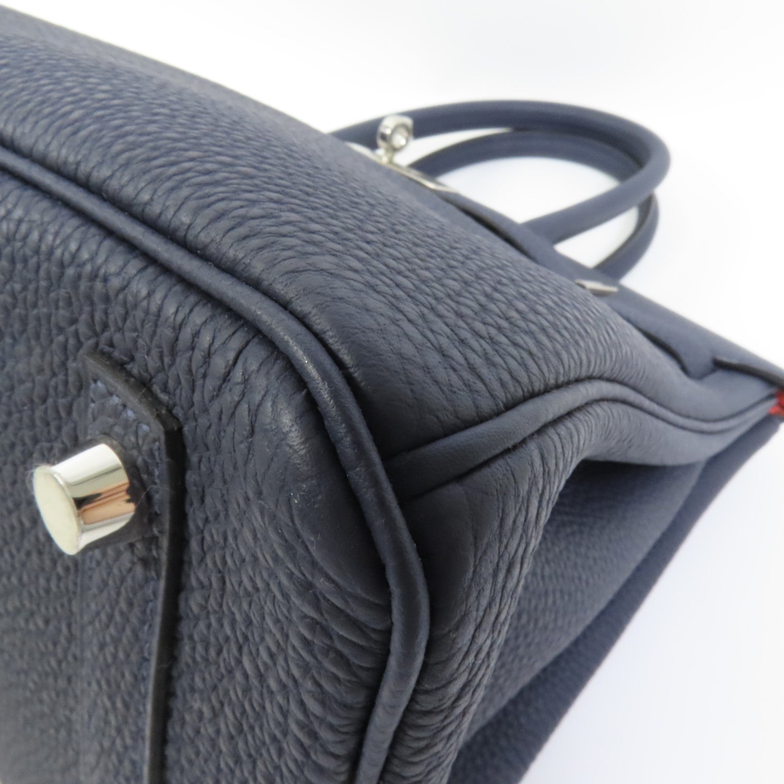 HERMES Togo皮革Birkin 30手挽袋Blue