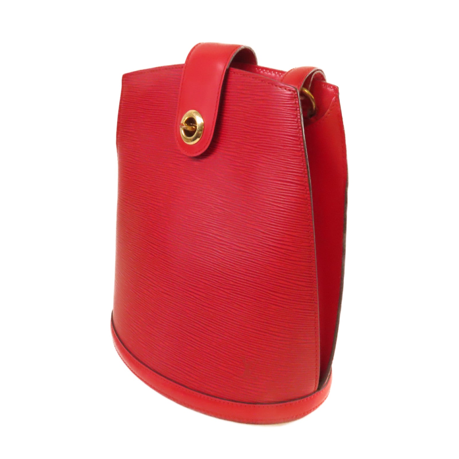 LOUIS VUITTON 【清倉大減價】Epi Cluny Shoulder Bag金扣肩背袋紅色