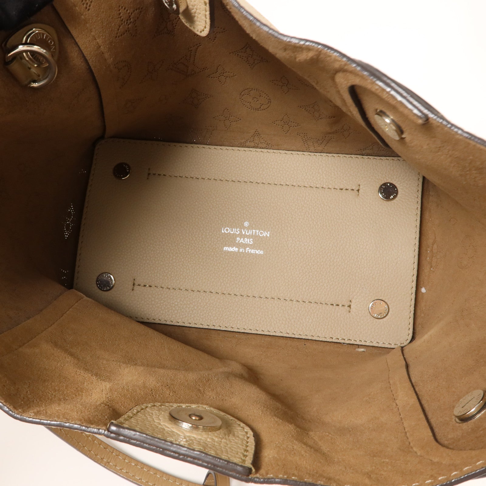 LOUIS VUITTON Mahina Hina PM銀扣手挽肩背兩用袋