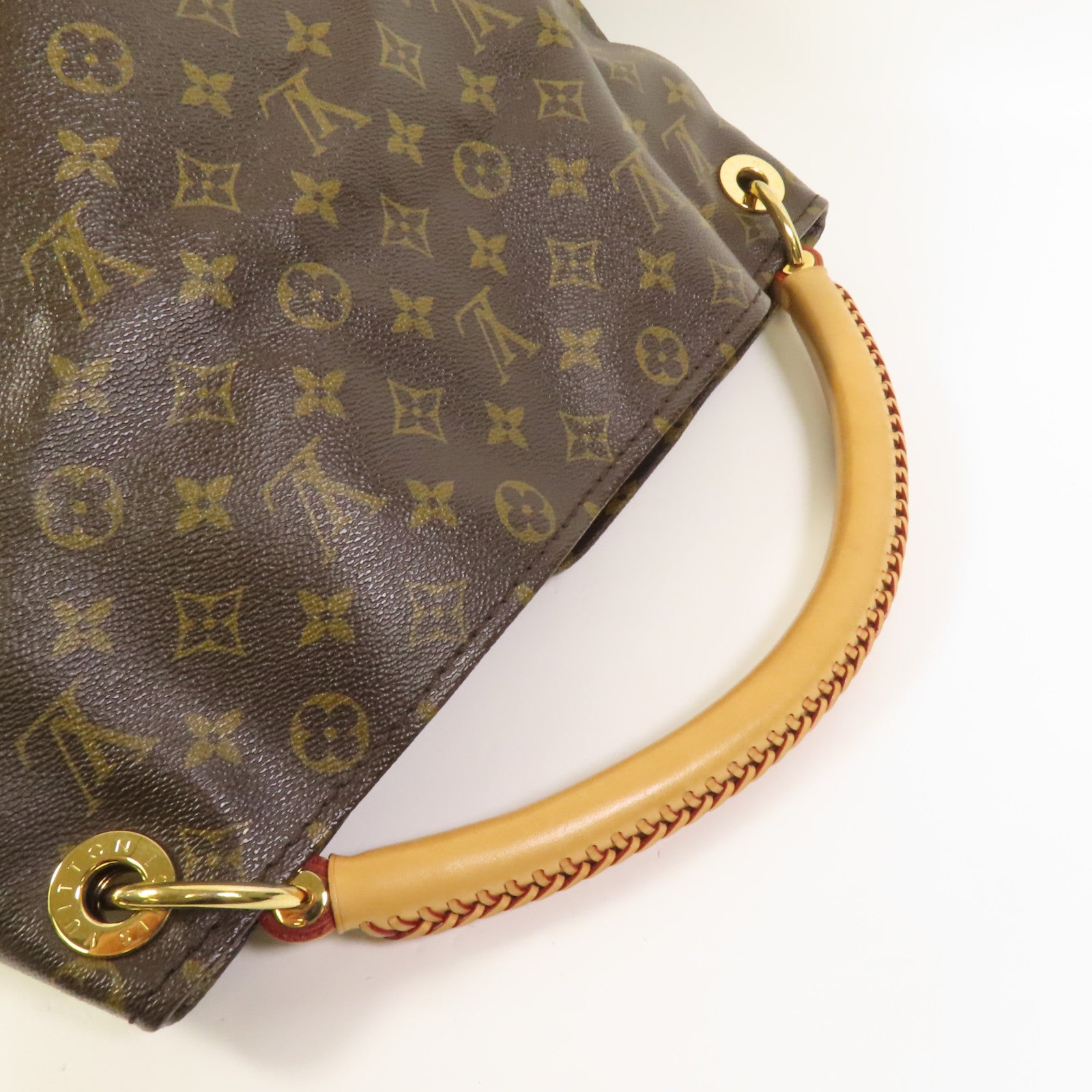 LOUIS VUITTON Monogram Artsy MM金扣肩背袋