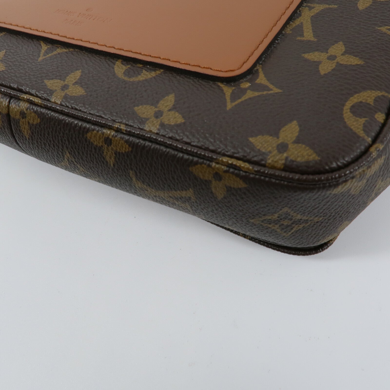 LOUIS VUITTON Monogram Marceau鏈帶肩背袋