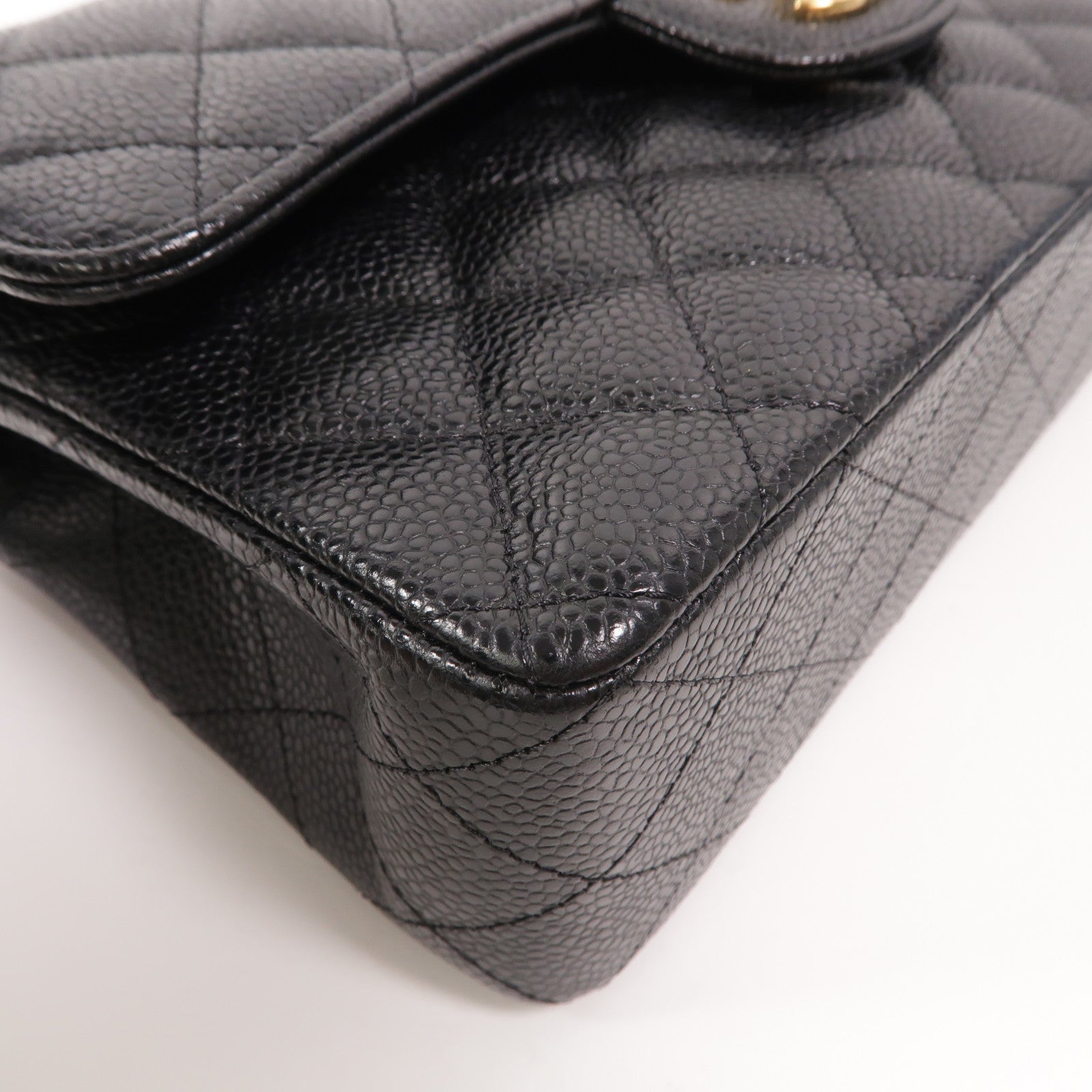 CHANEL 牛皮皮革Classic 23鏈帶手挽肩背兩用袋
