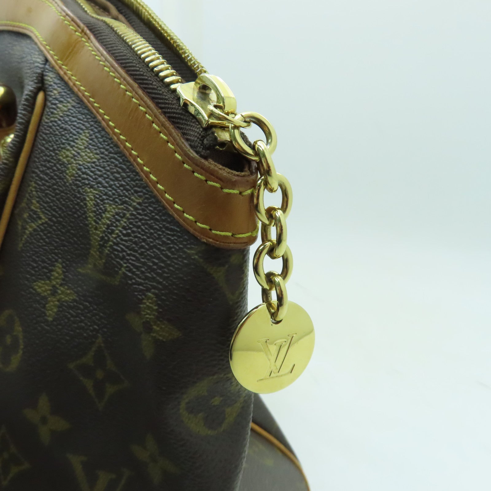 LOUIS VUITTON **【激減優惠】Monogram Tivoli GM金扣手挽袋/肩背袋啡色
