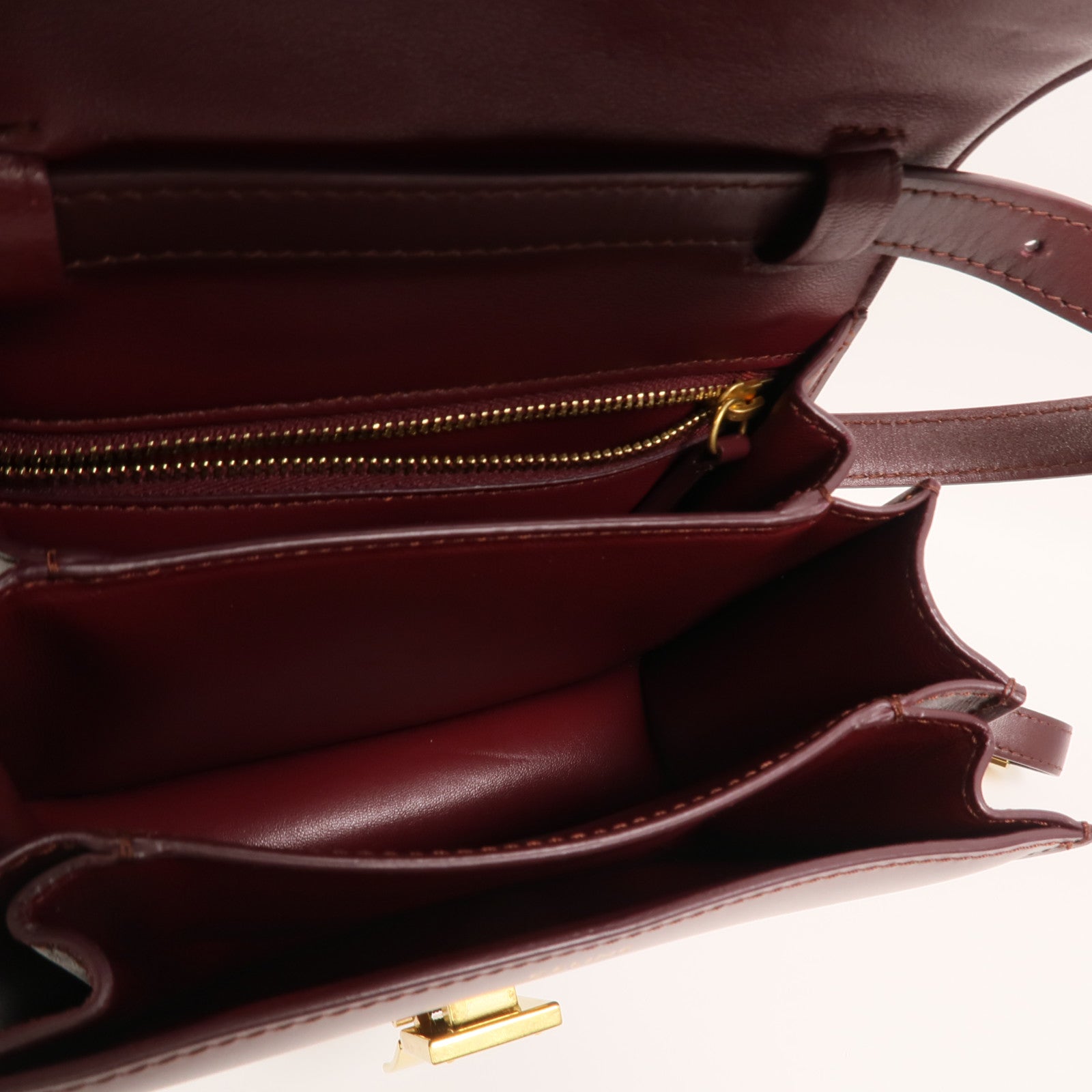 CELINE 【激減優惠】牛皮皮革Mini Classic Box肩背袋