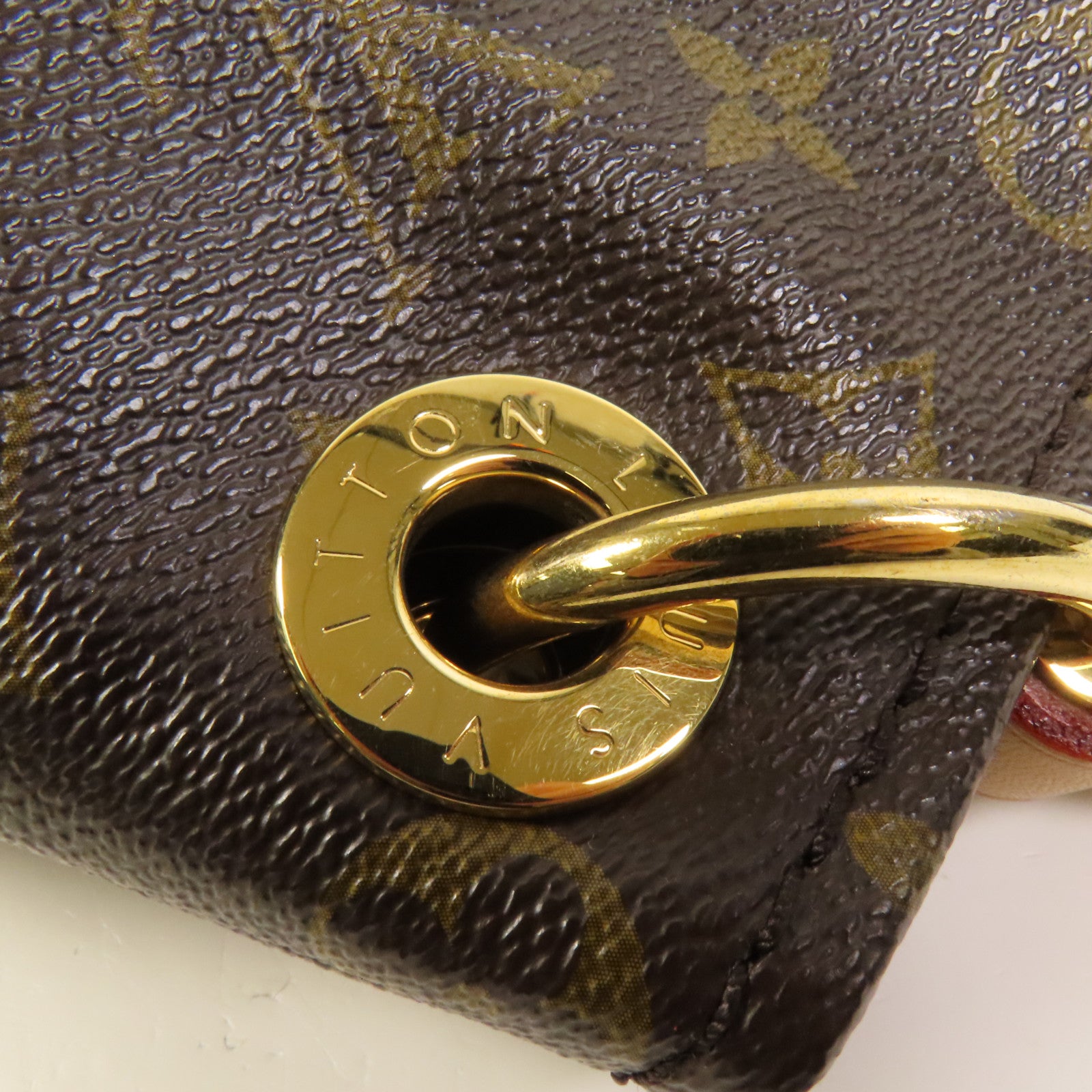 LOUIS VUITTON Monogram Artsy MM金扣肩背袋