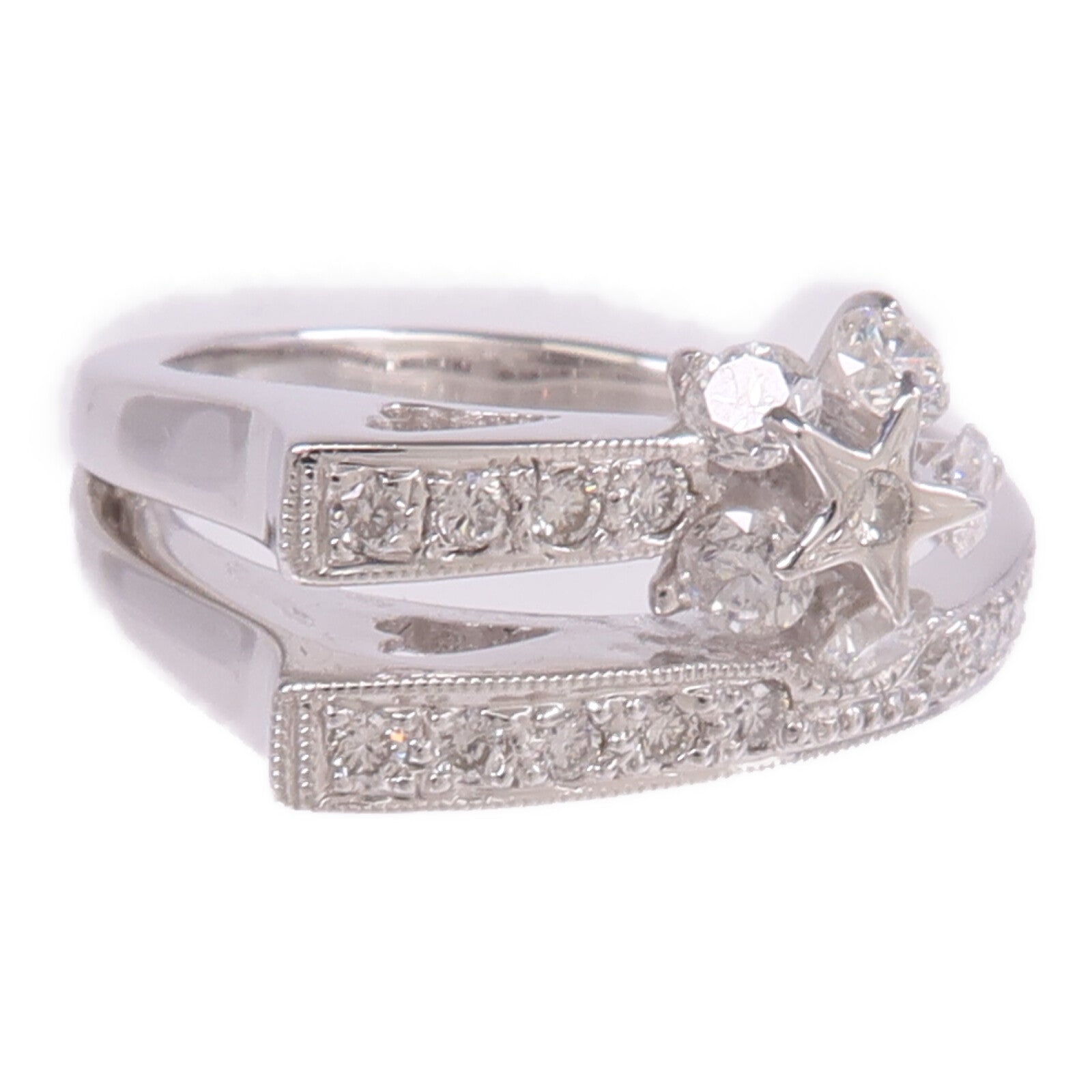 JEWELRY 18K白金Diamond Ring鑽石戒指US#6