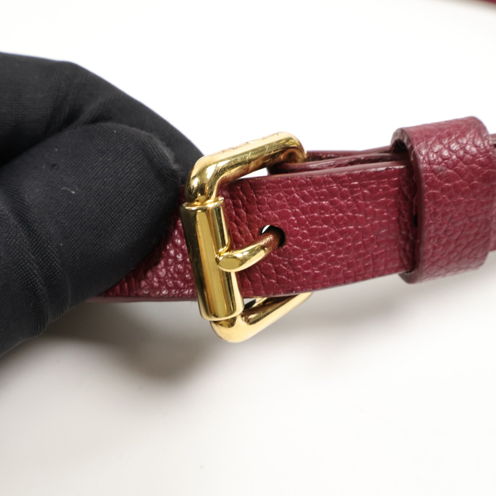 LOUIS VUITTON Monogram Empreinte Speedy Bandouliere 25手挽肩背兩用袋