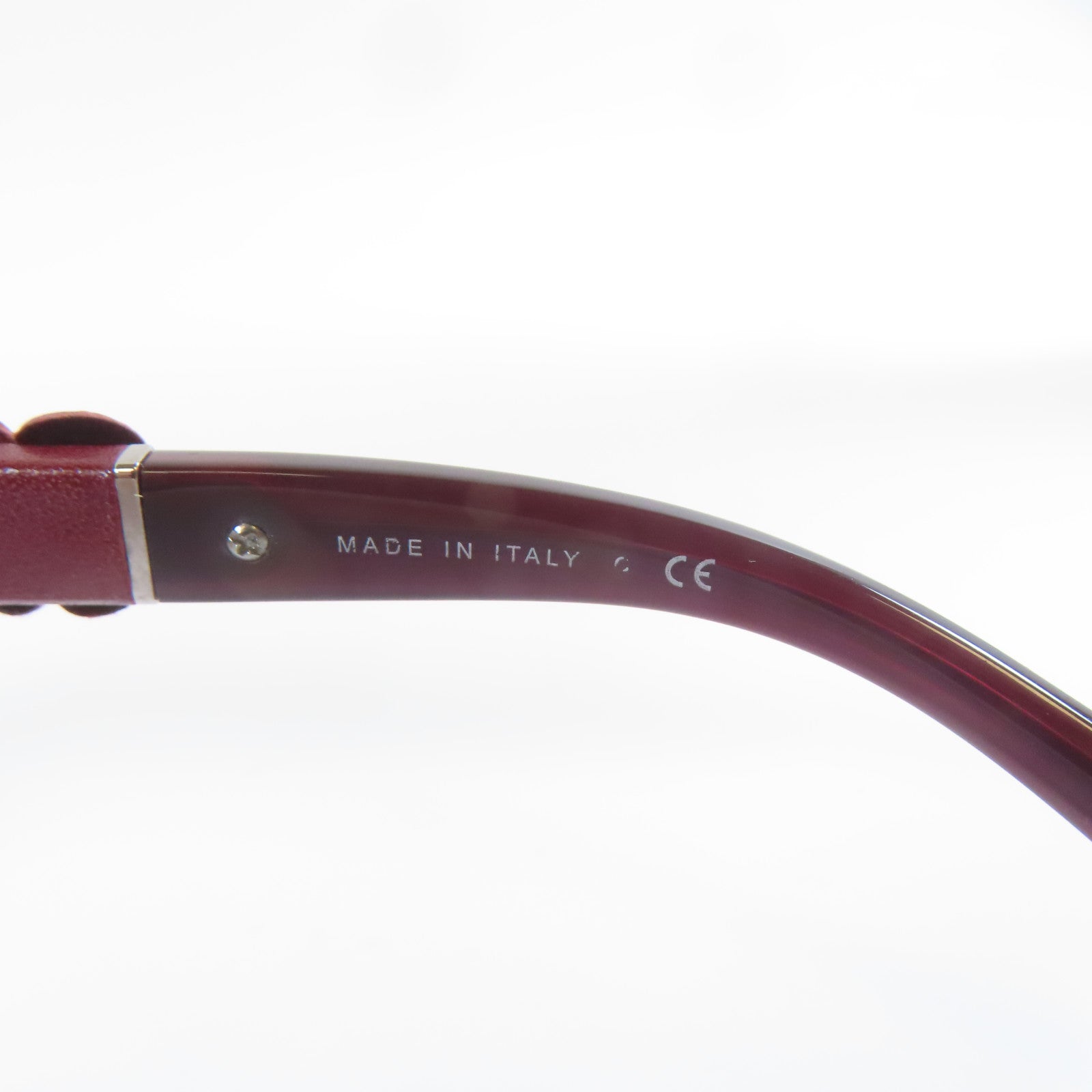 CHANEL PVC Camellia Sunglasses太陽眼鏡紅色/黑色