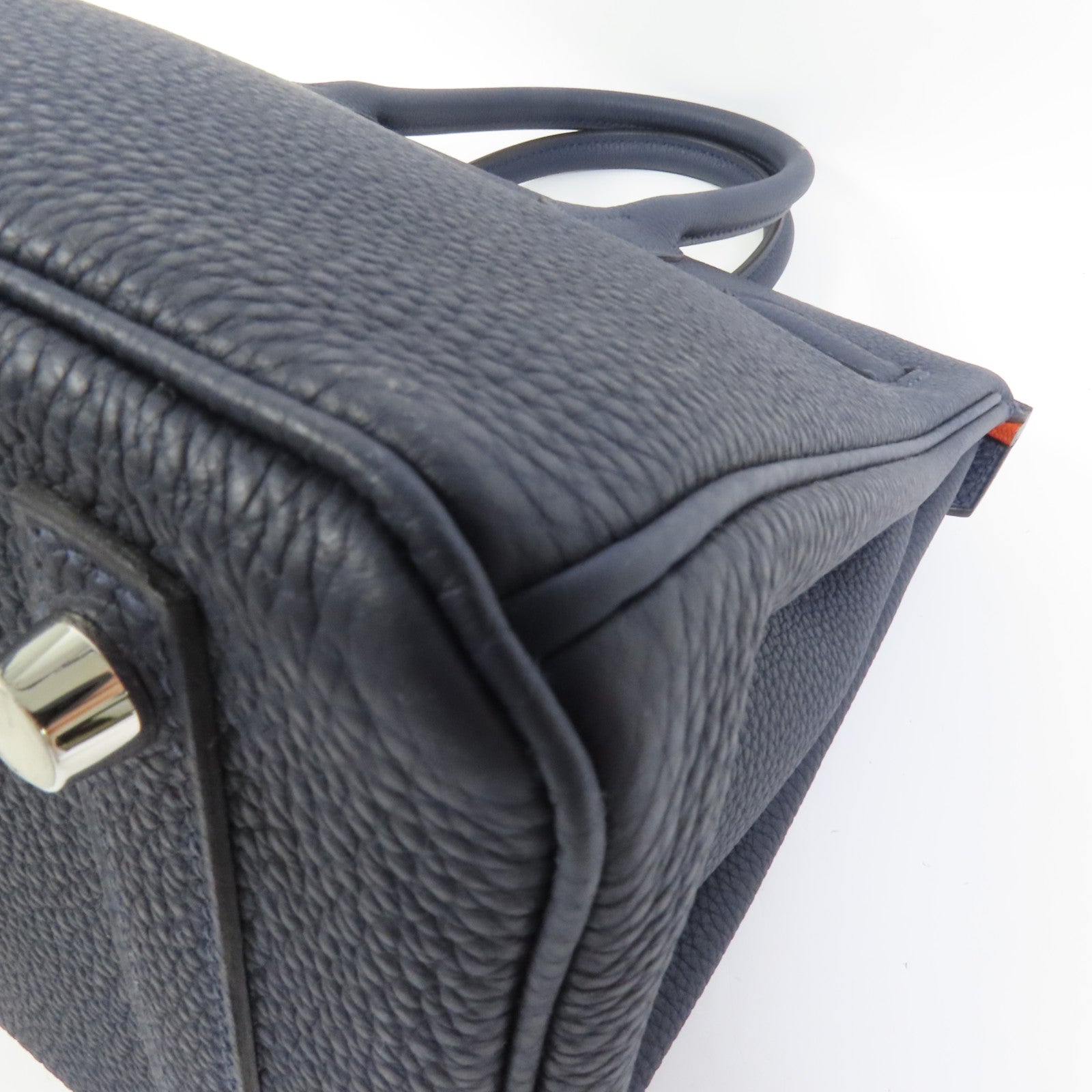 HERMES Togo皮革Birkin 30手挽袋Blue