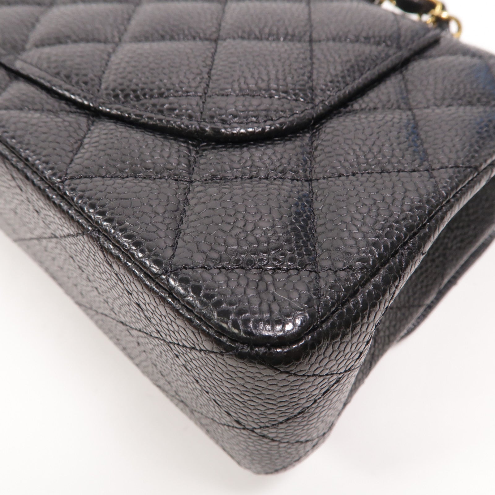 CHANEL 牛皮皮革Classic 23鏈帶手挽肩背兩用袋
