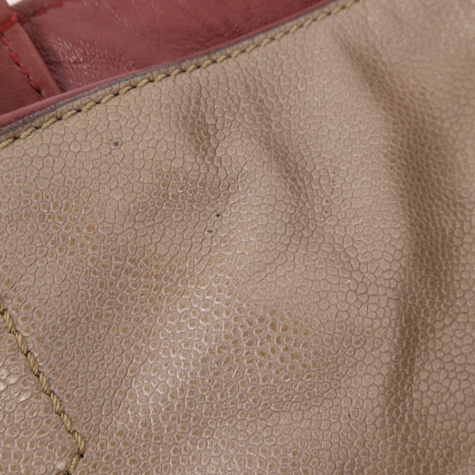 CHANEL 牛皮皮革2 Way Shoulder Bag金扣手挽肩背兩用袋