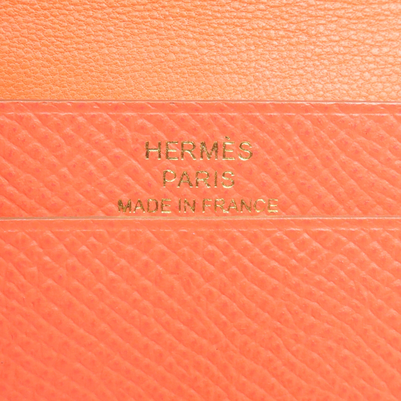 HERMES Epsom皮革Bearn Card Case卡片套Capucine