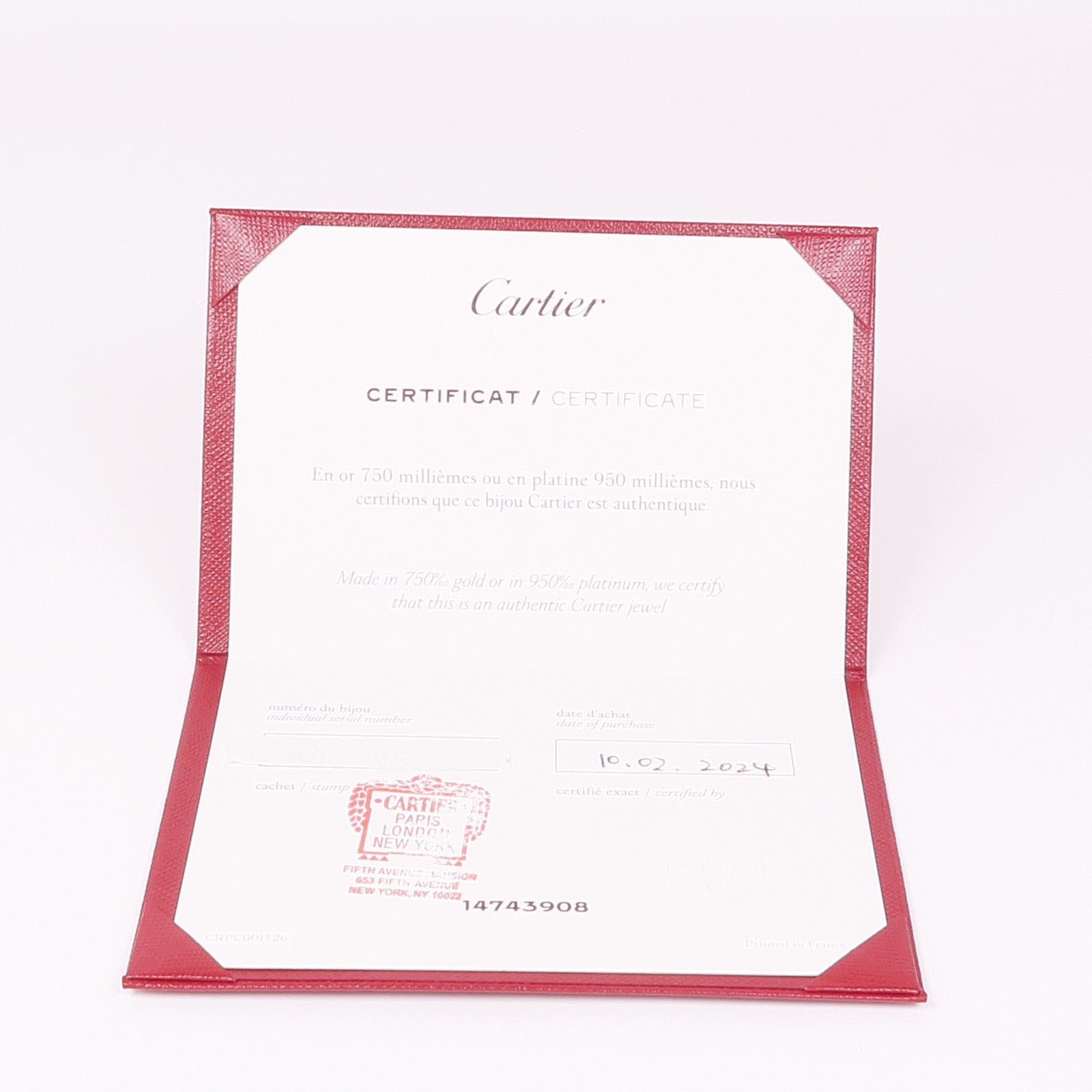 CARTIER 18K玫瑰金Love Bracelet Small Model Full Diamond鑽石手鐲Cartier#17