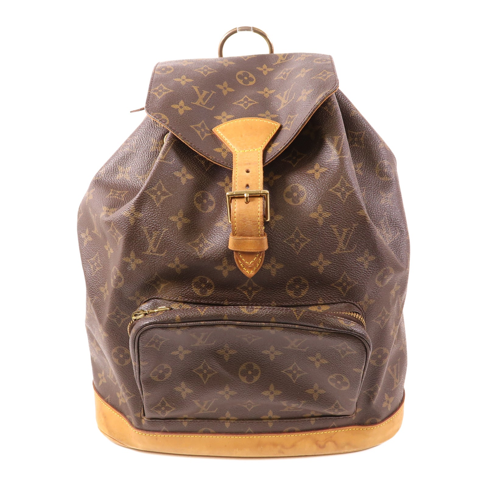 LOUIS VUITTON Monogram Montsouris GM金扣背包