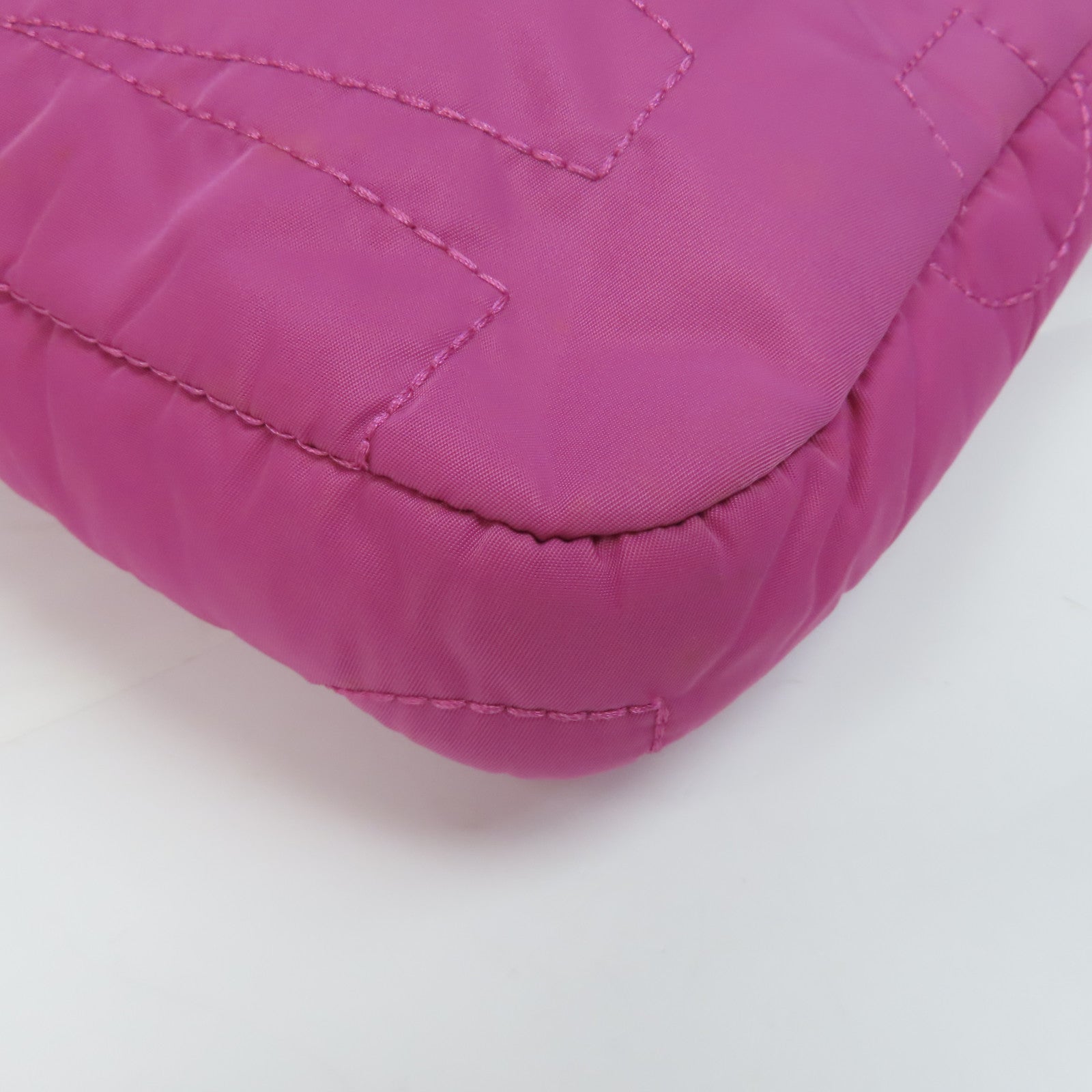 MARC BY MARC JACOBS 尼龍Laptop Bag金扣手挽肩背兩用袋粉紅色
