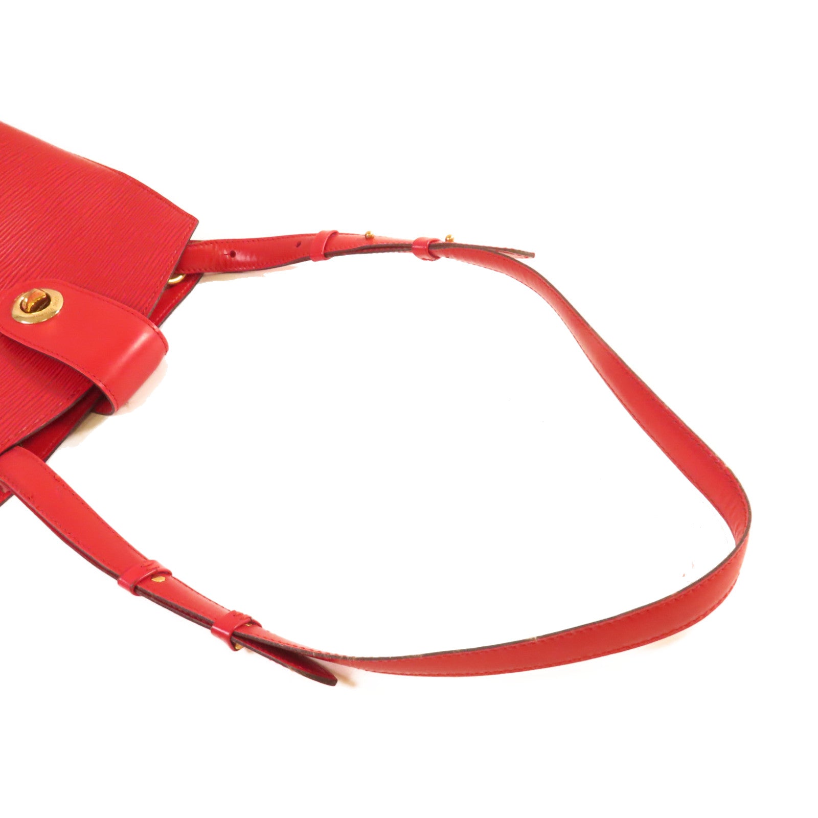 LOUIS VUITTON 【清倉大減價】Epi Cluny Shoulder Bag金扣肩背袋紅色