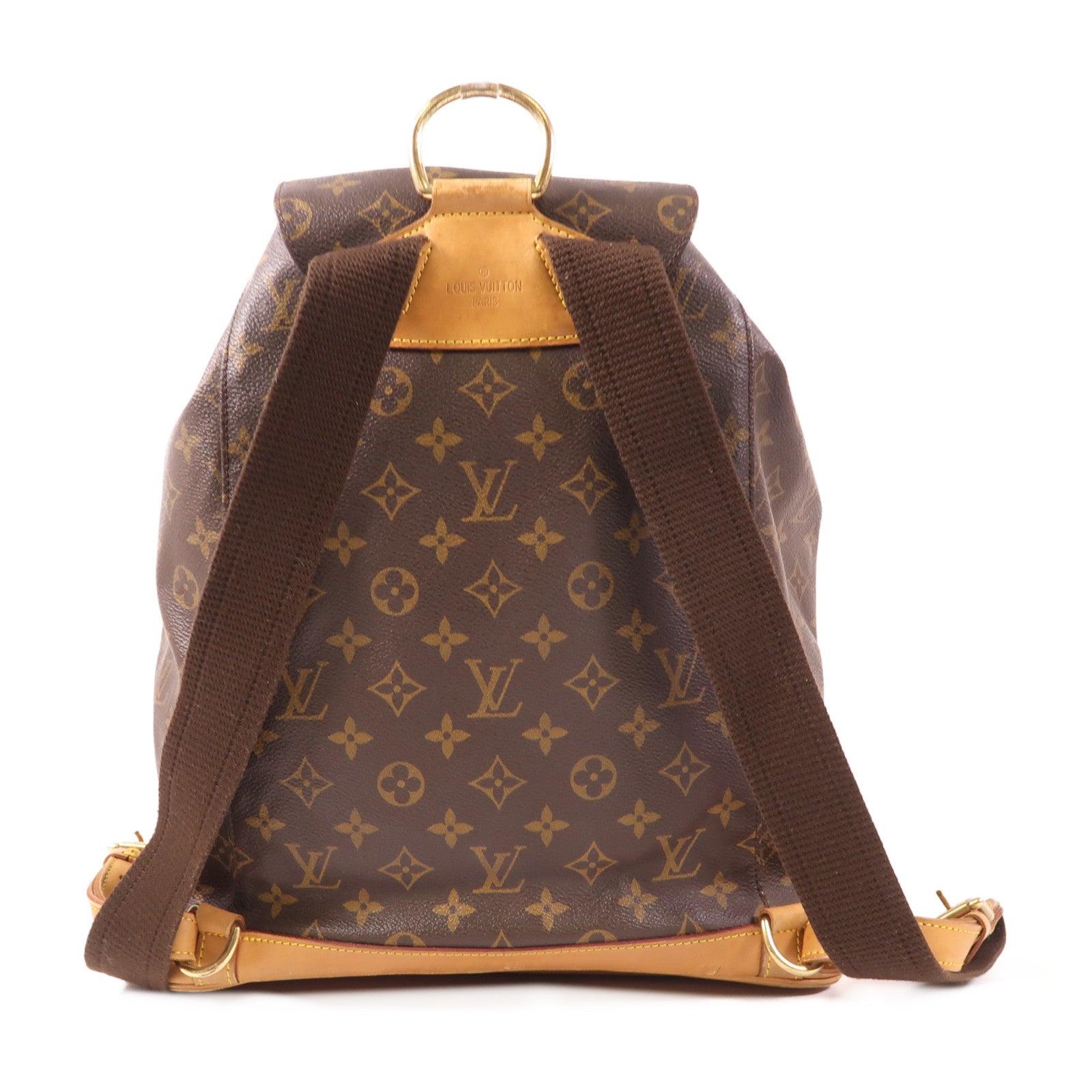LOUIS VUITTON Monogram Montsouris GM金扣背包