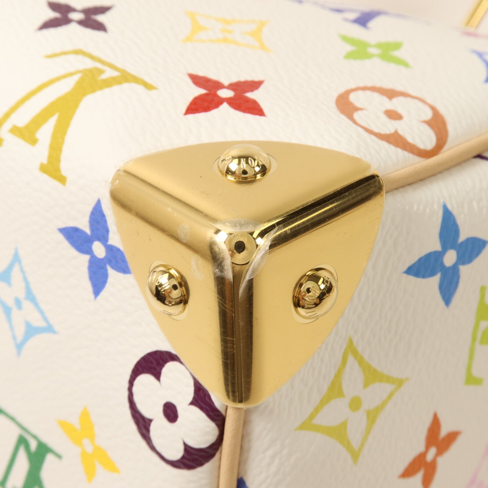 LOUIS VUITTON Monogram Multicolore LV x TM Speedy Bandouliere 25手挽肩背兩用袋