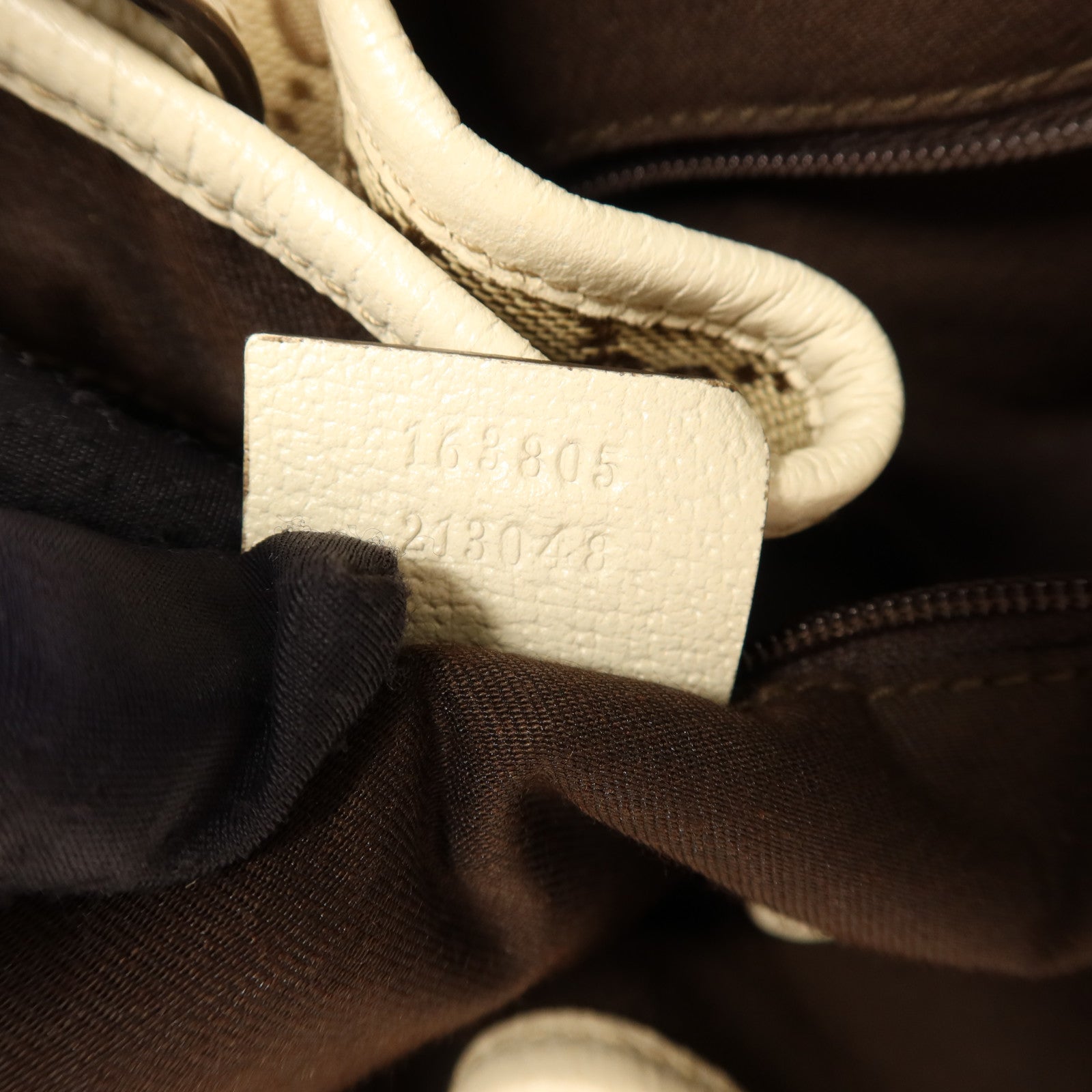 GUCCI 帆布Shoulder Bag金扣肩背袋