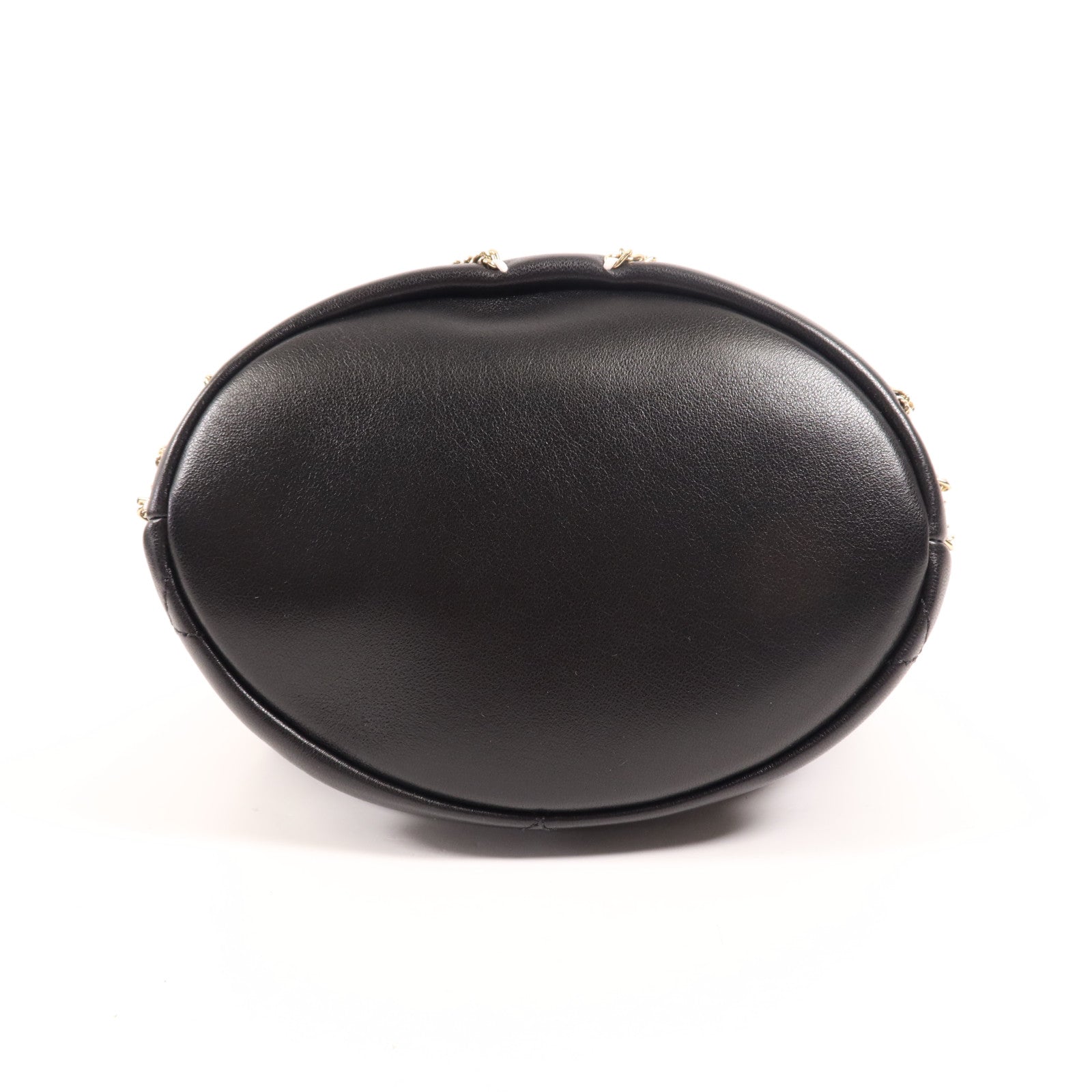 CHANEL 牛皮皮革Chain Shoulder Bag金扣鏈帶肩背袋