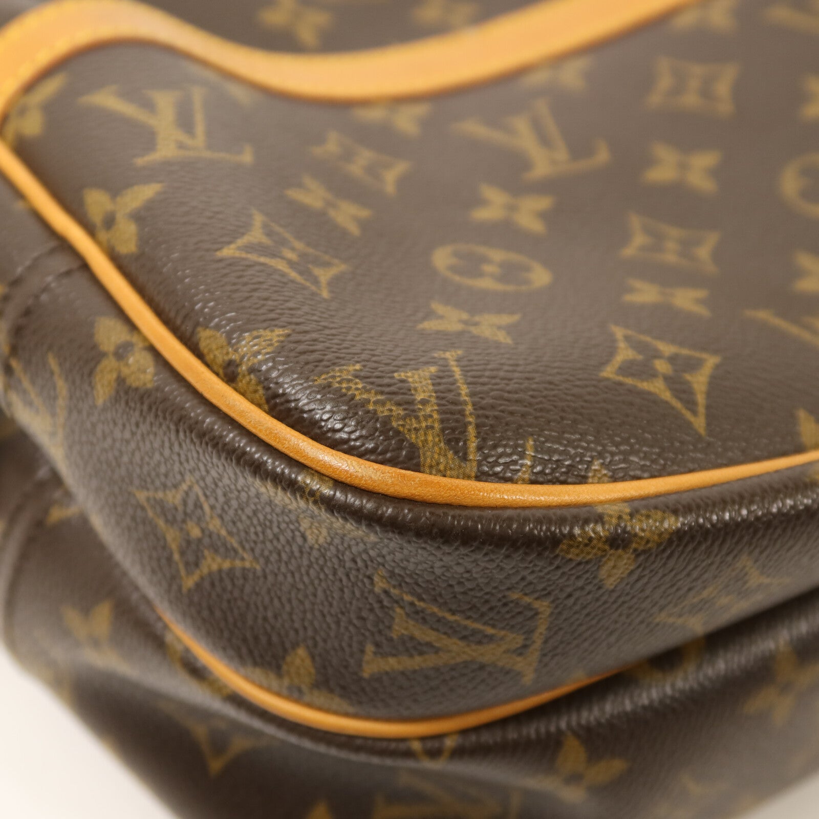 LOUIS VUITTON Monogram Reporter PM金扣肩背袋