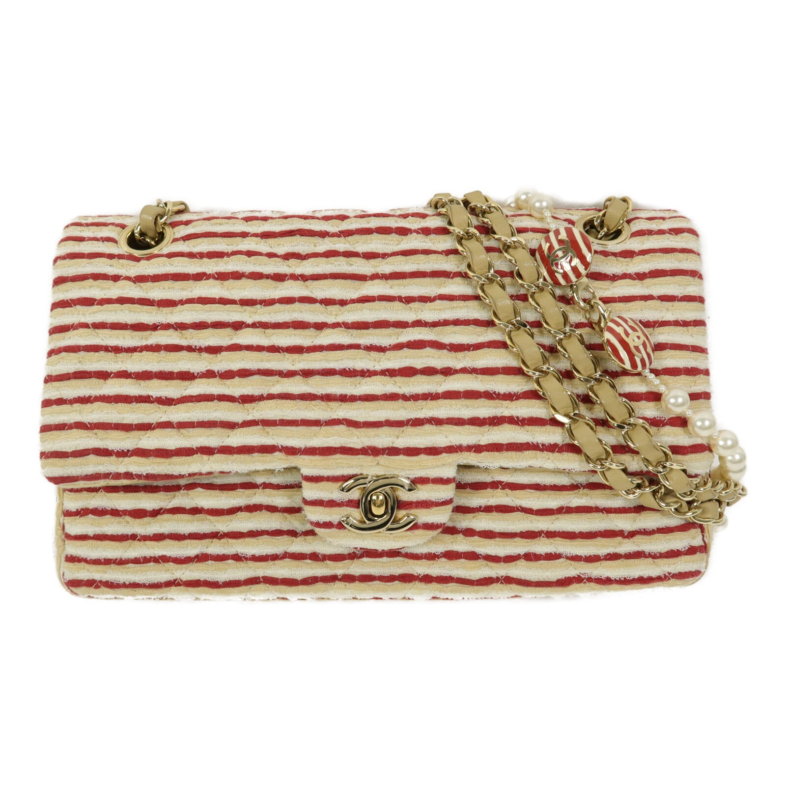 CHANEL Tweed Classic 25鏈帶肩背袋