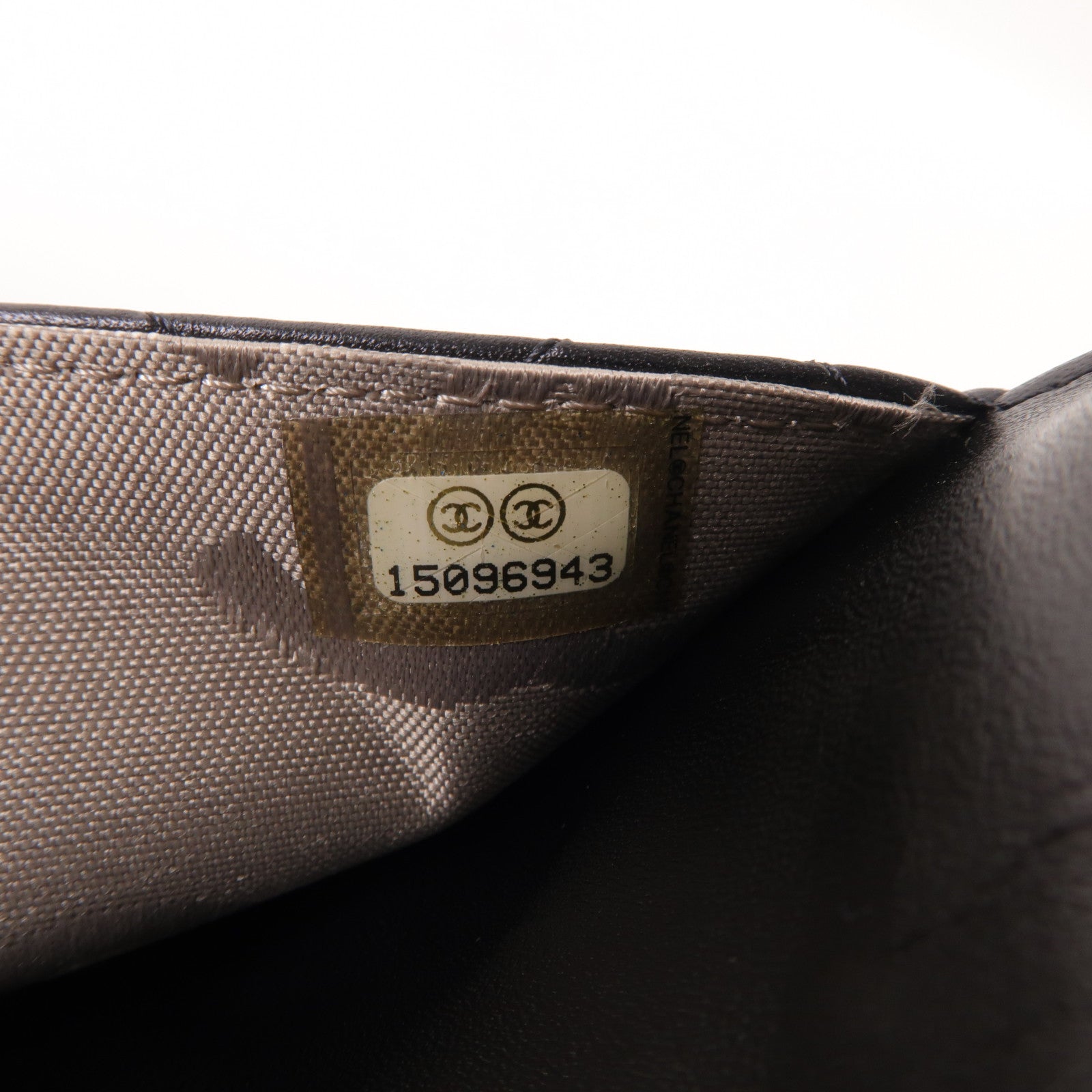 CHANEL 羊皮皮革WOC Wallet On Chain銀扣鏈帶肩背袋