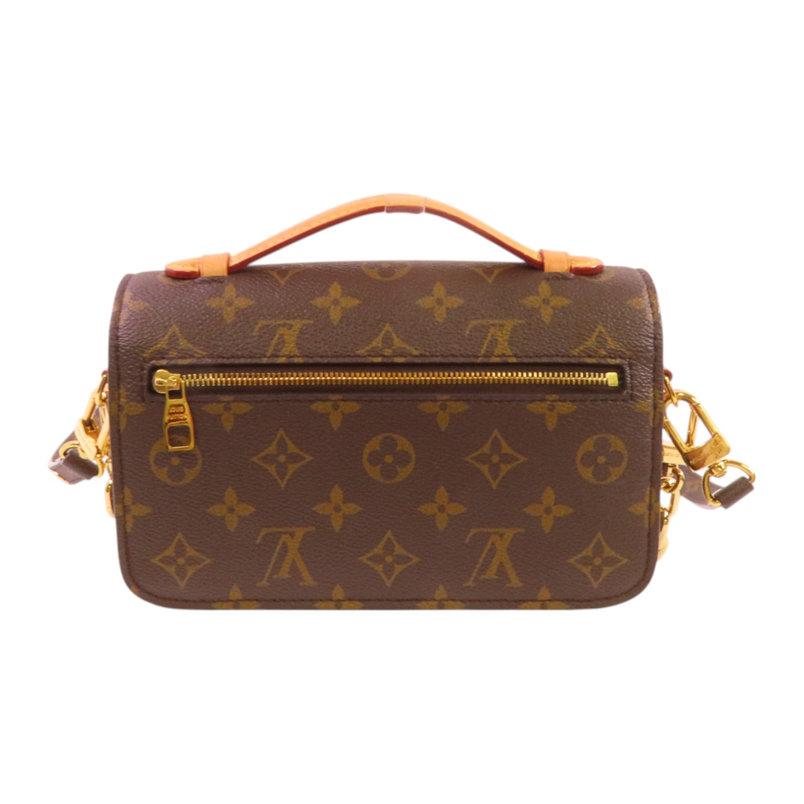 LOUIS VUITTON Monogram Pochette Metis East Wast金扣手挽肩背兩用袋