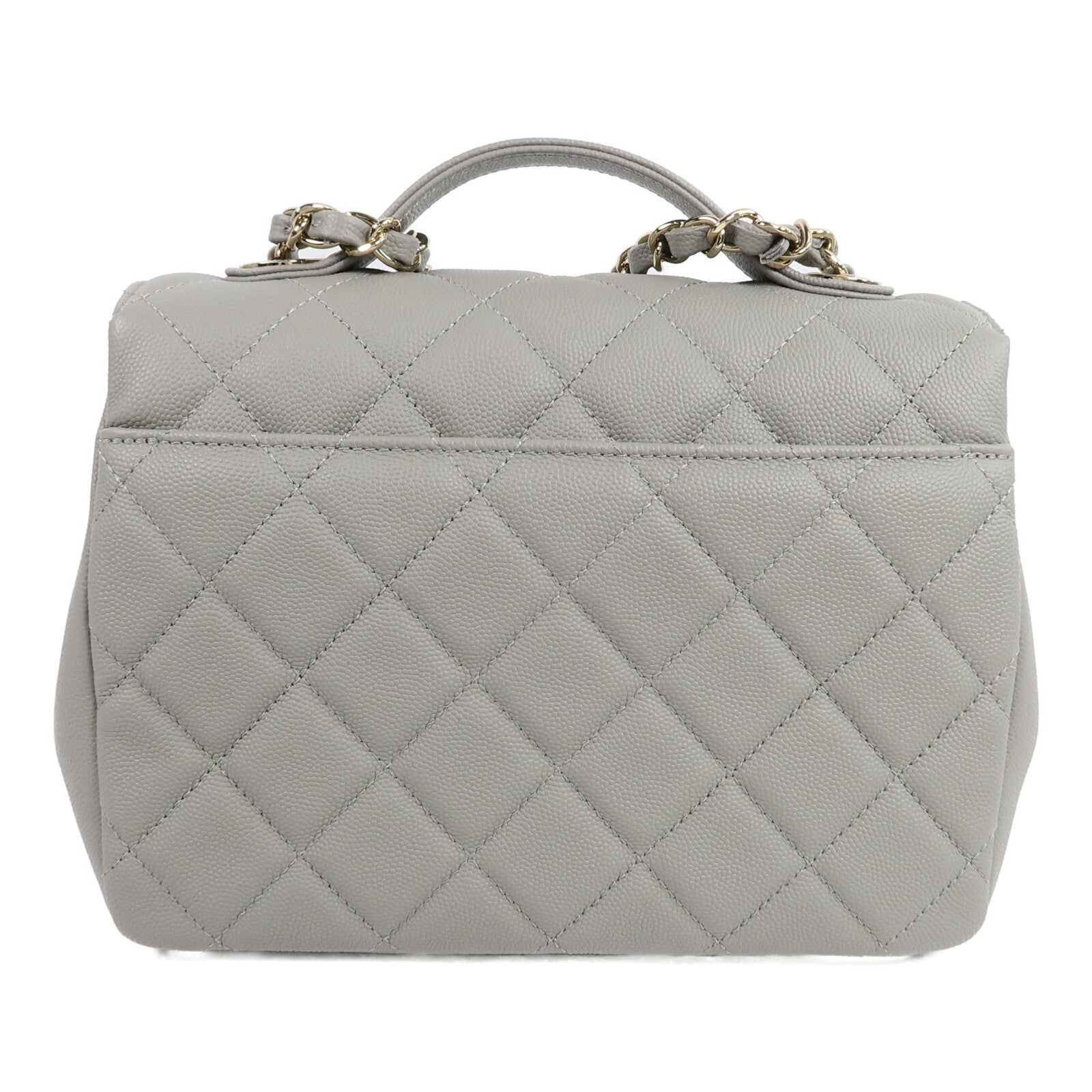 CHANEL 牛皮皮革Business Affinity Small手挽肩背兩用袋