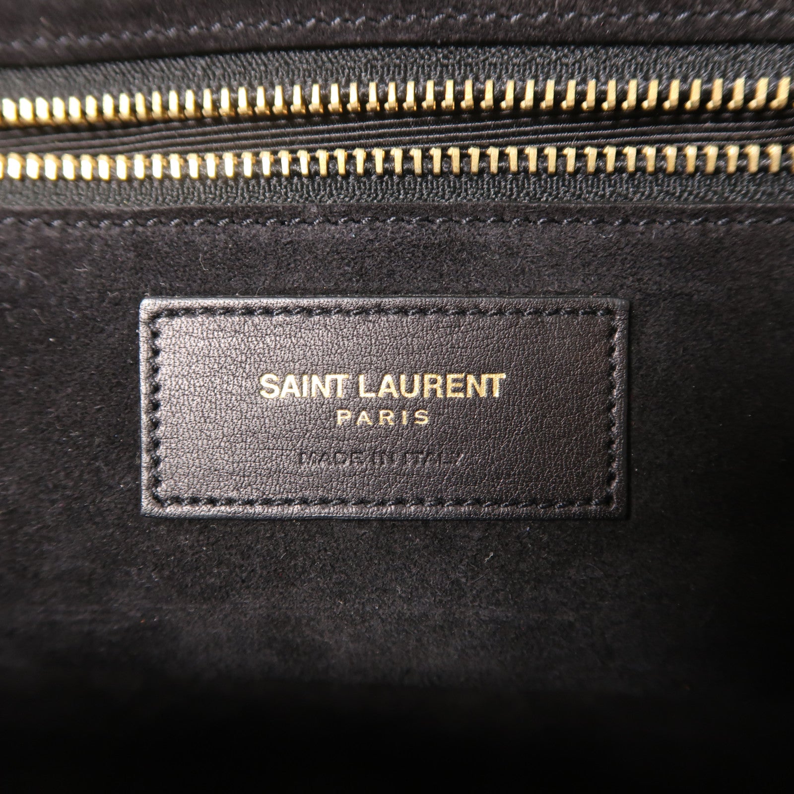 SAINT LAURENT 牛皮皮革2 Way Shoulder金扣手挽肩背兩用袋